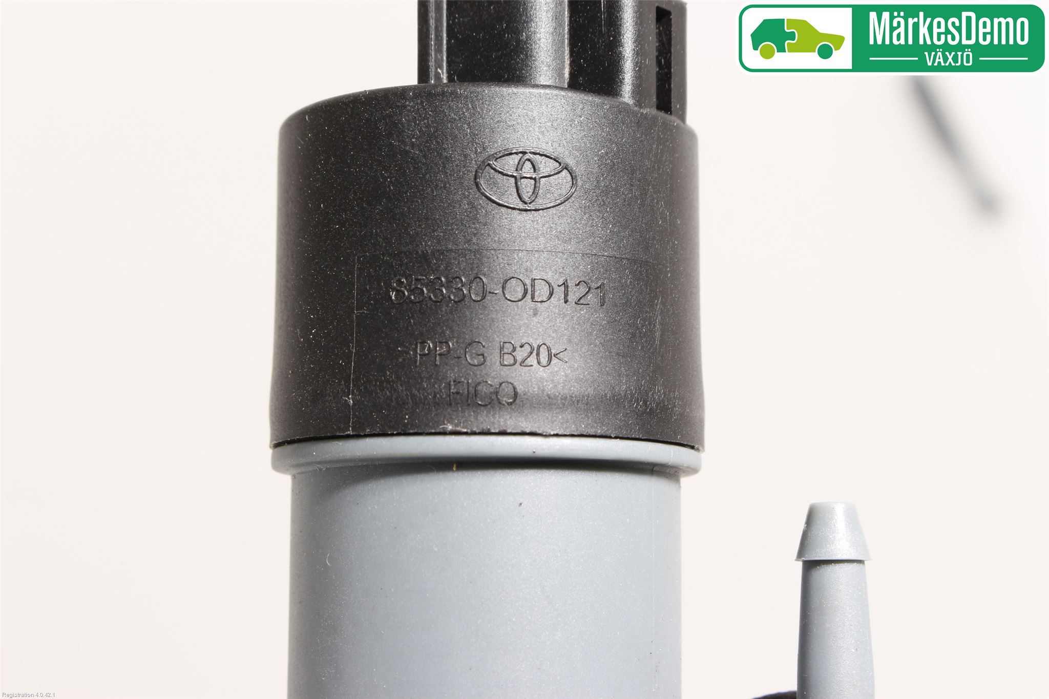Toyota YARIS XP130 15-20 Spolarpump Vindruta