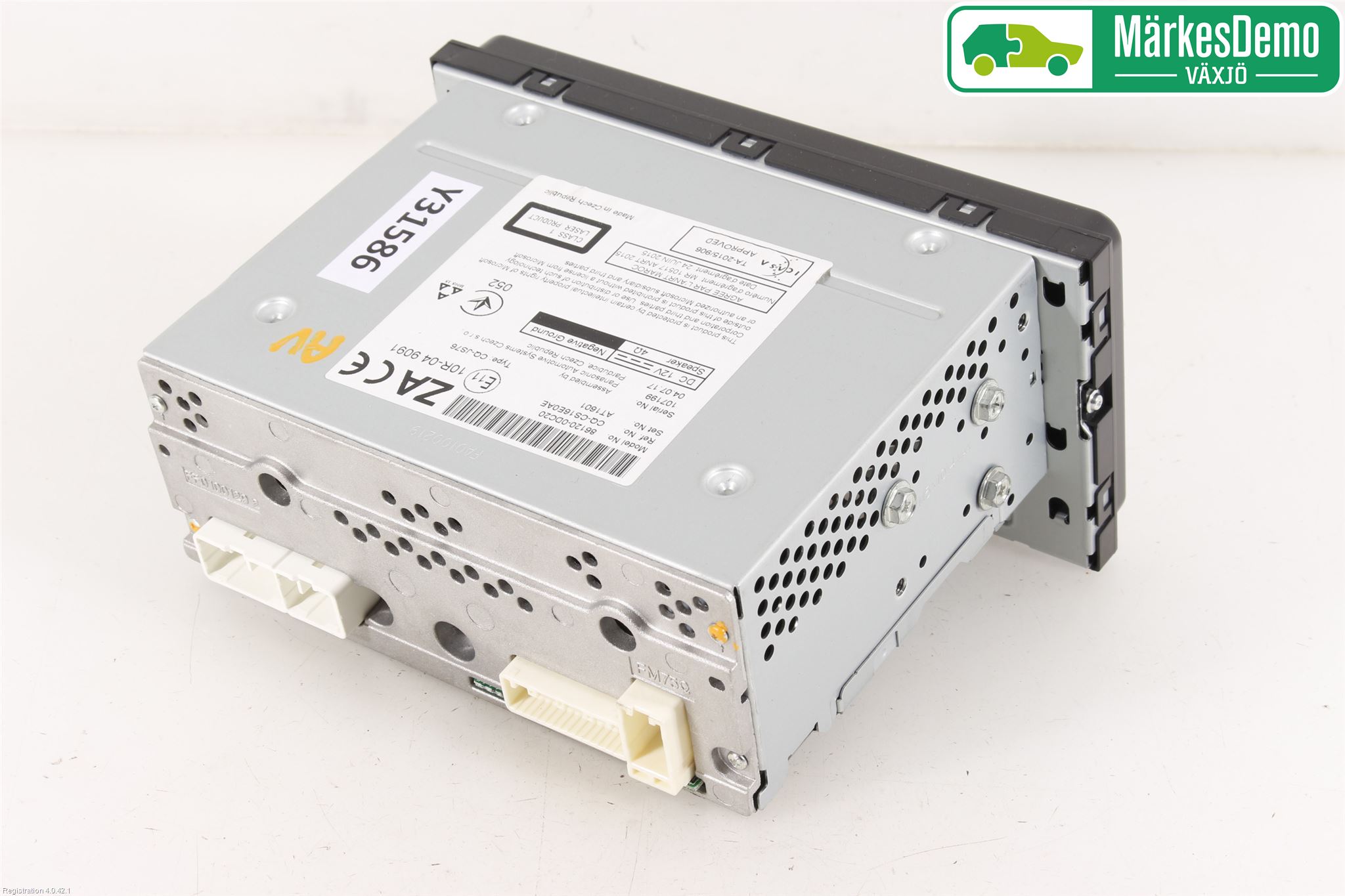 Toyota YARIS XP130 15-20 Cd Radio - Multimediapanel