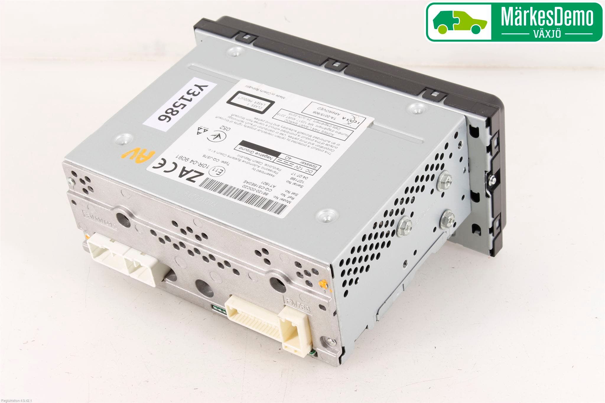 Toyota YARIS XP130 15-20 Cd Radio - Multimediapanel