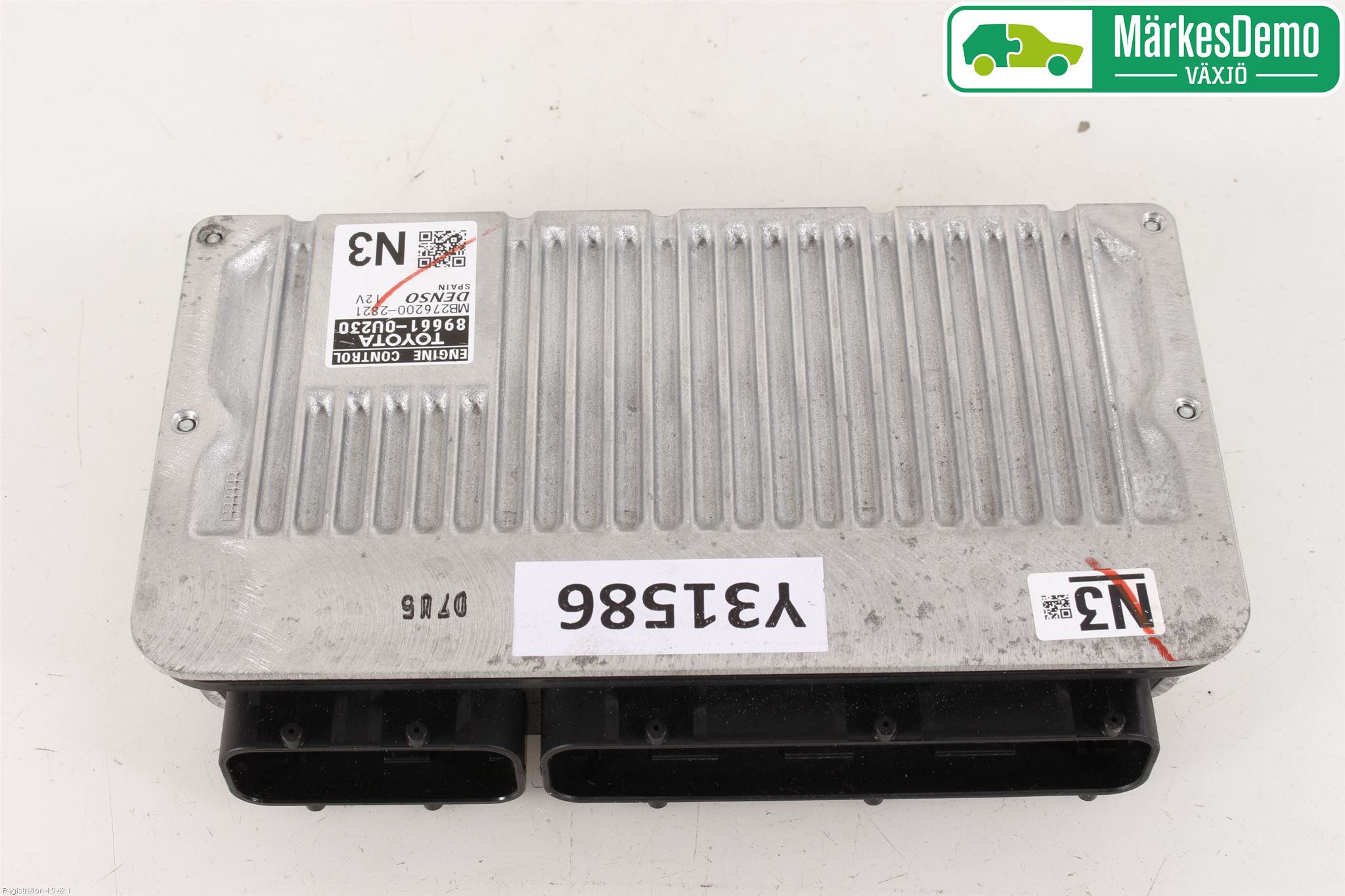 Toyota YARIS XP130 15-20 Styrenhet Insprut Bensin