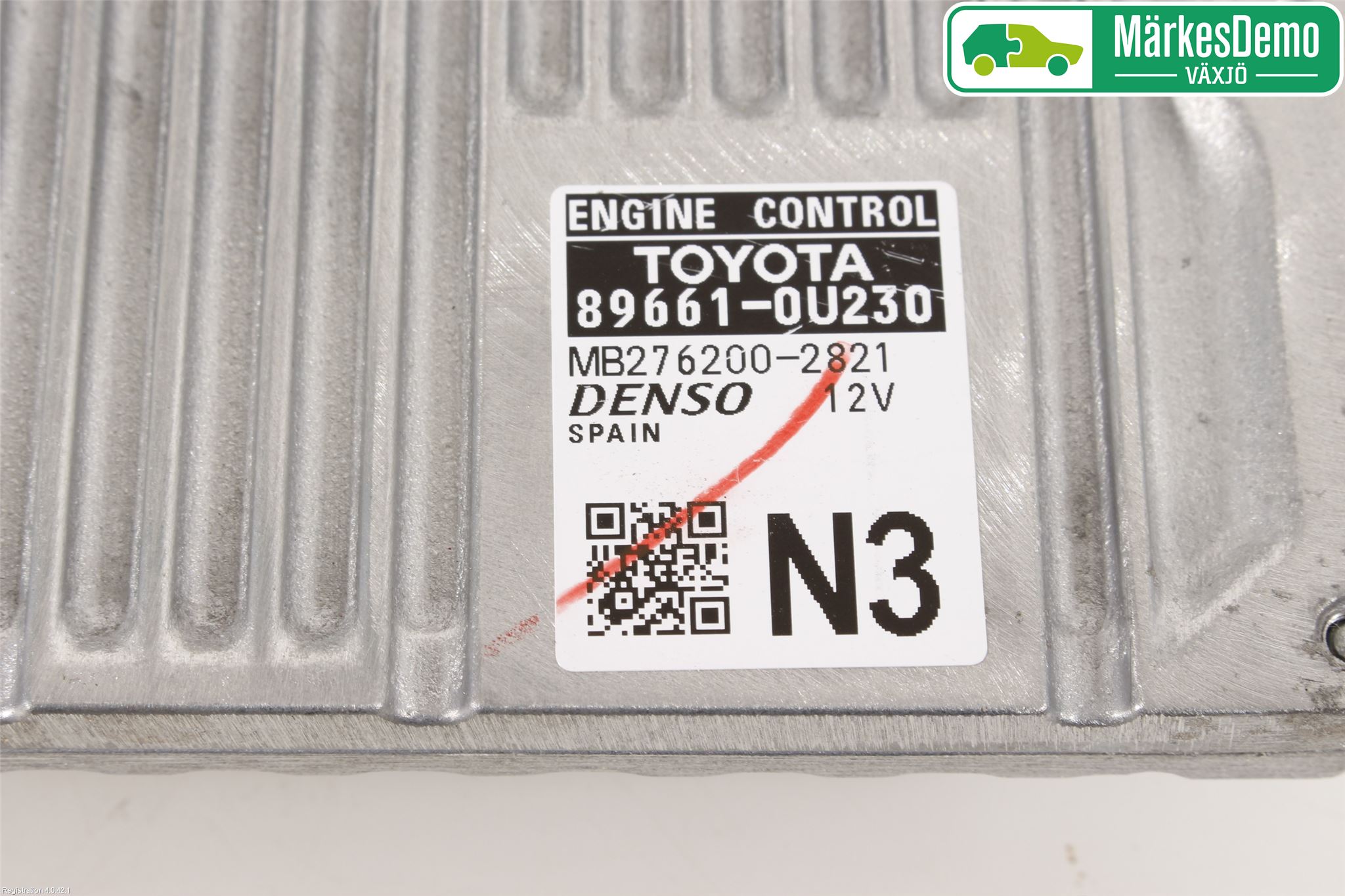 Toyota YARIS XP130 15-20 Styrenhet Insprut Bensin