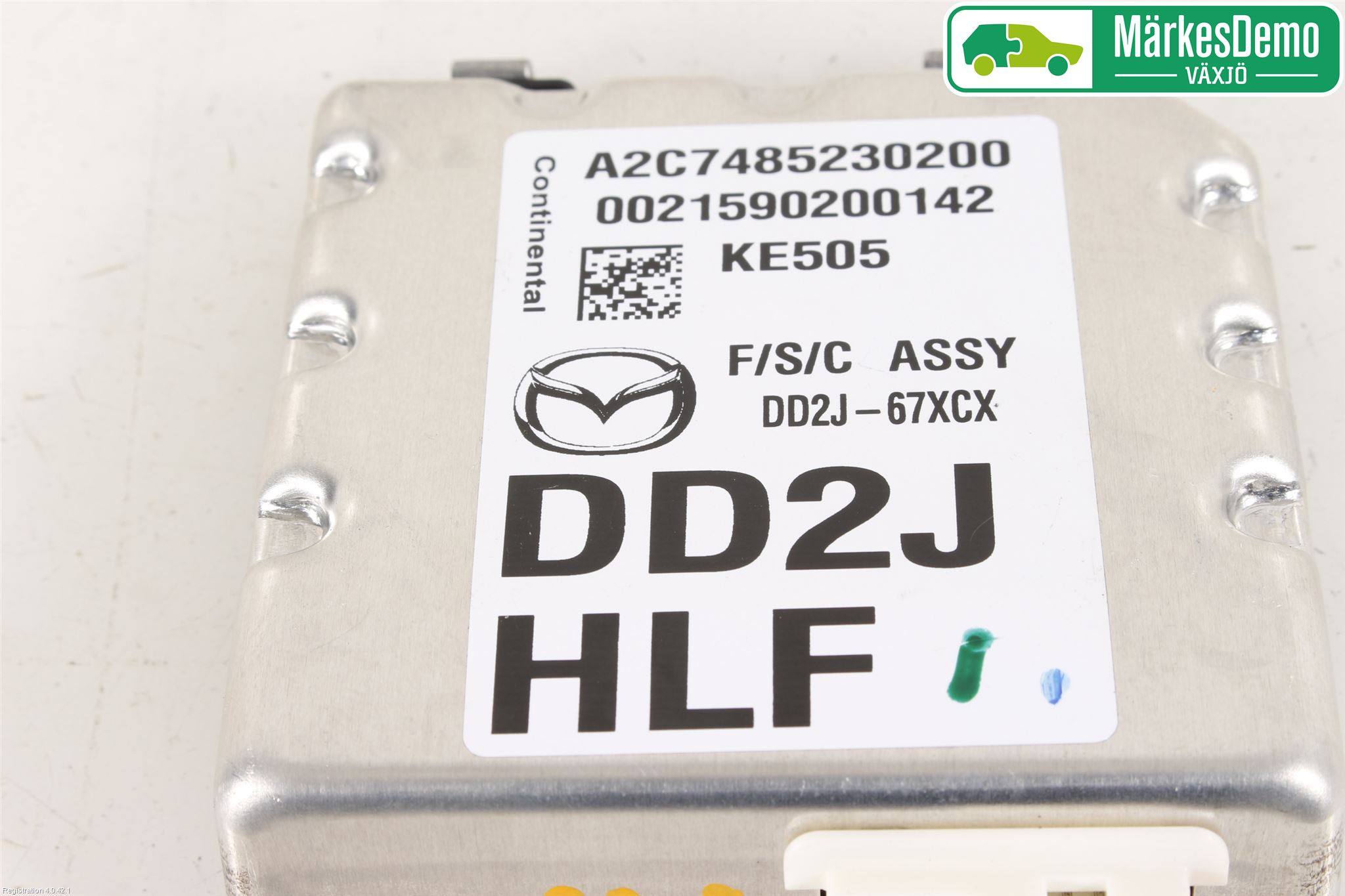 Mazda CX-3 Sensor Aktivt Kollisionsskydd