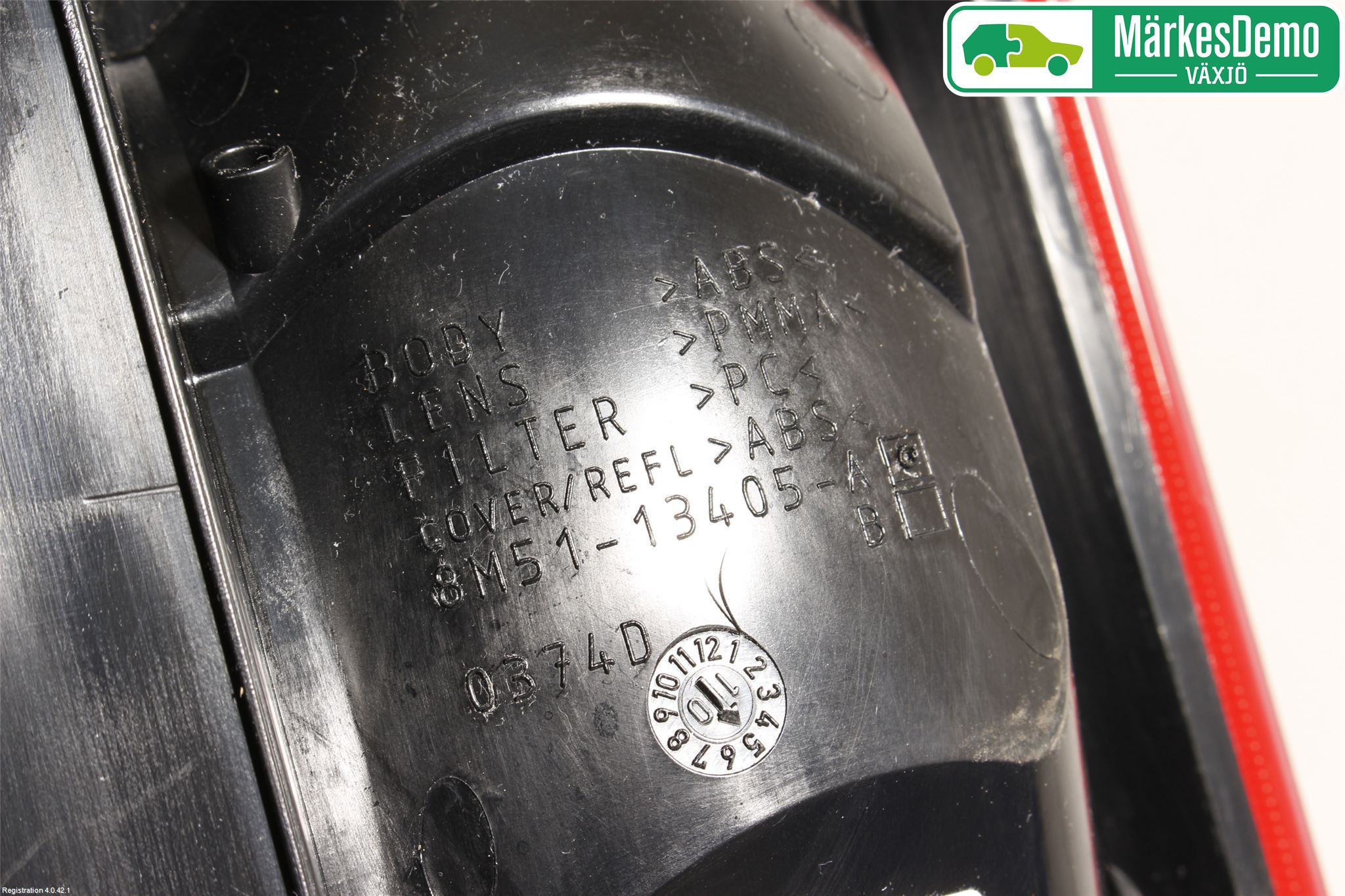 Ford FOCUS 08-11 Bakljus Vänster