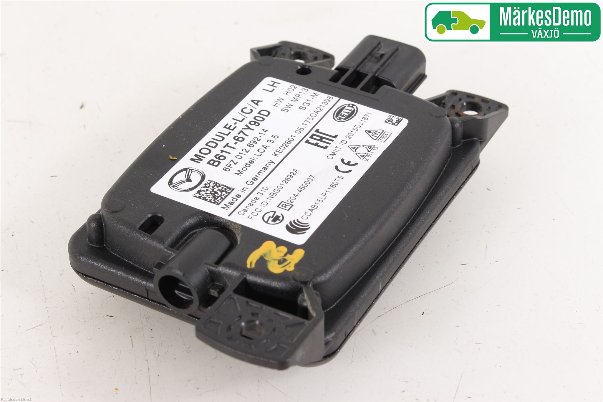 Mazda 3 III 14-19 Sensor Aktivt Kollisionsskydd