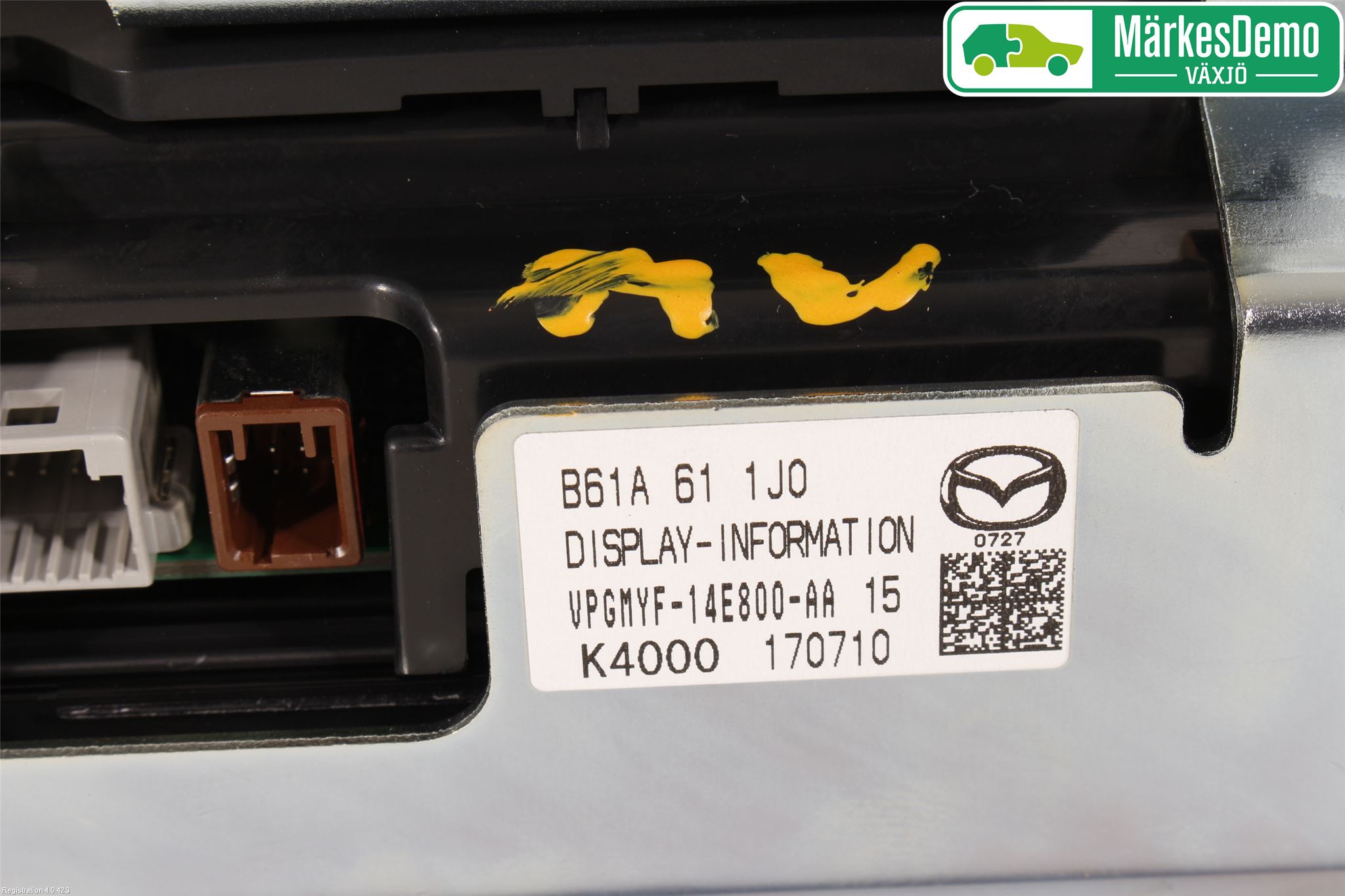 Mazda 3 III 14-19 Cd Radio - Multimediapanel