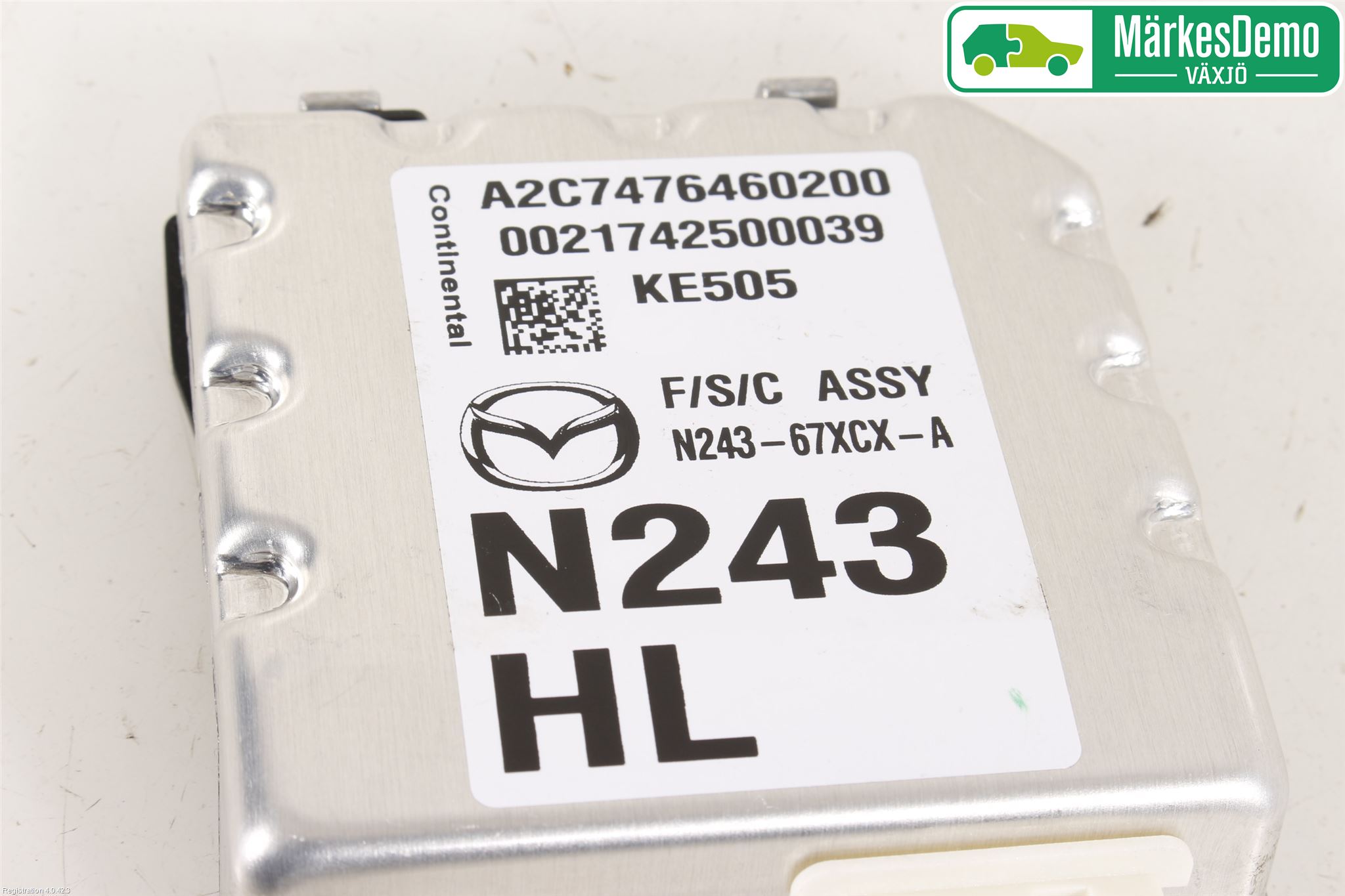 Mazda MX-5 IV (ND/ND2/ND3) MIATA 15- Sensor Aktivt Kollisionsskydd