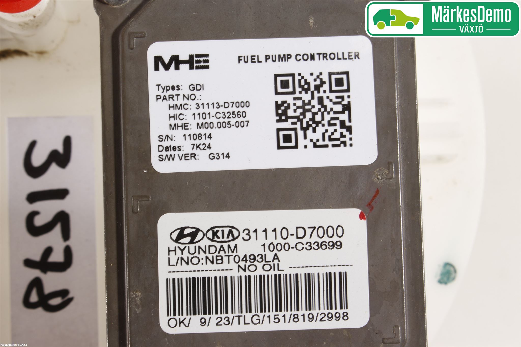 Hyundai TUCSON 05- Bränslepump El