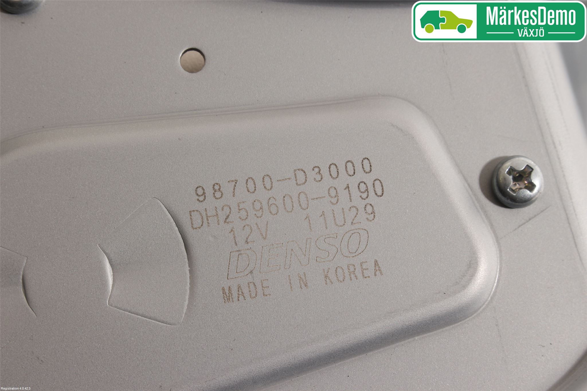 Hyundai TUCSON 05- Torkarmotor Baklucka