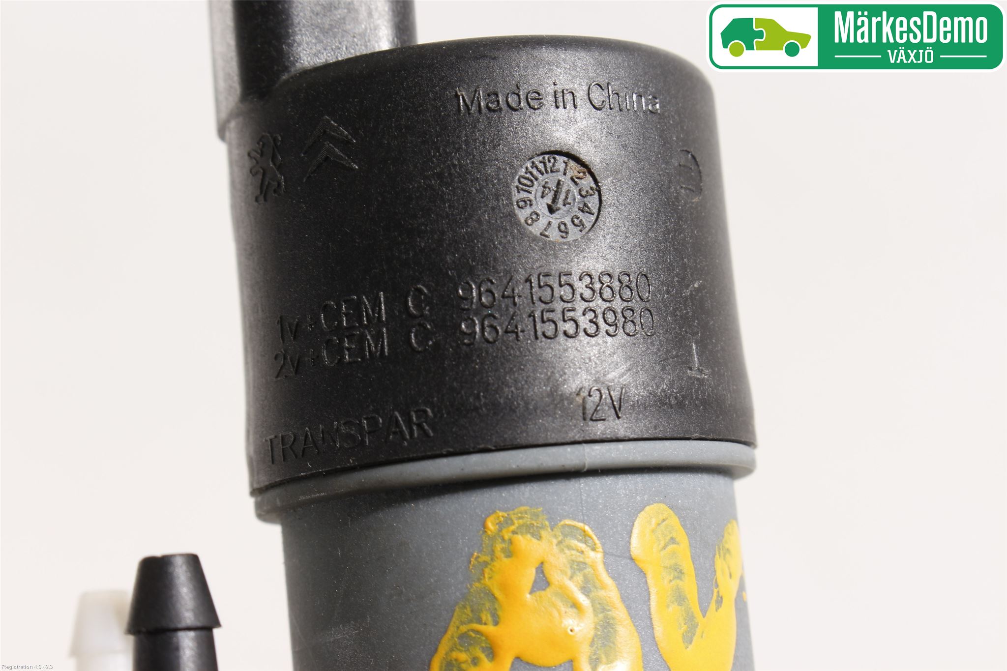 Nissan QASHQAI 14-17 Spolarpump Vindruta