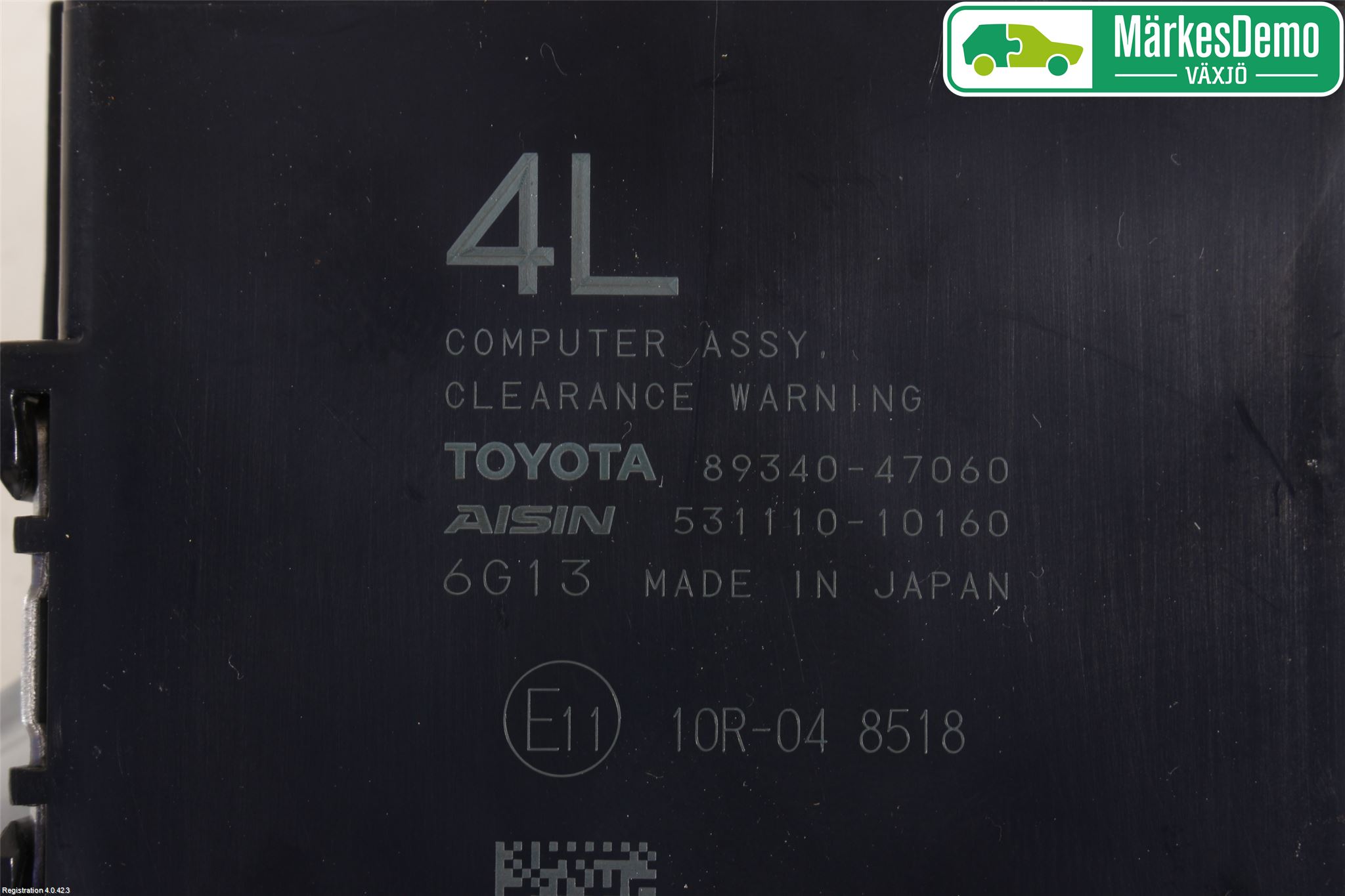 Toyota PRIUS (ZVW50) 16-21 Styrenhet Parkeringshjälp