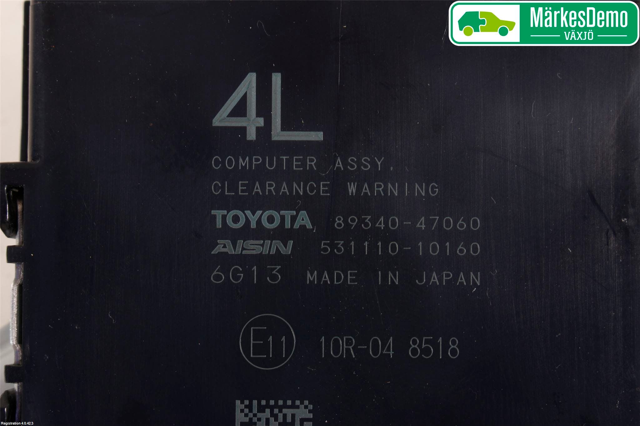 Toyota PRIUS (ZVW50) 16-21 Styrenhet Parkeringshjälp