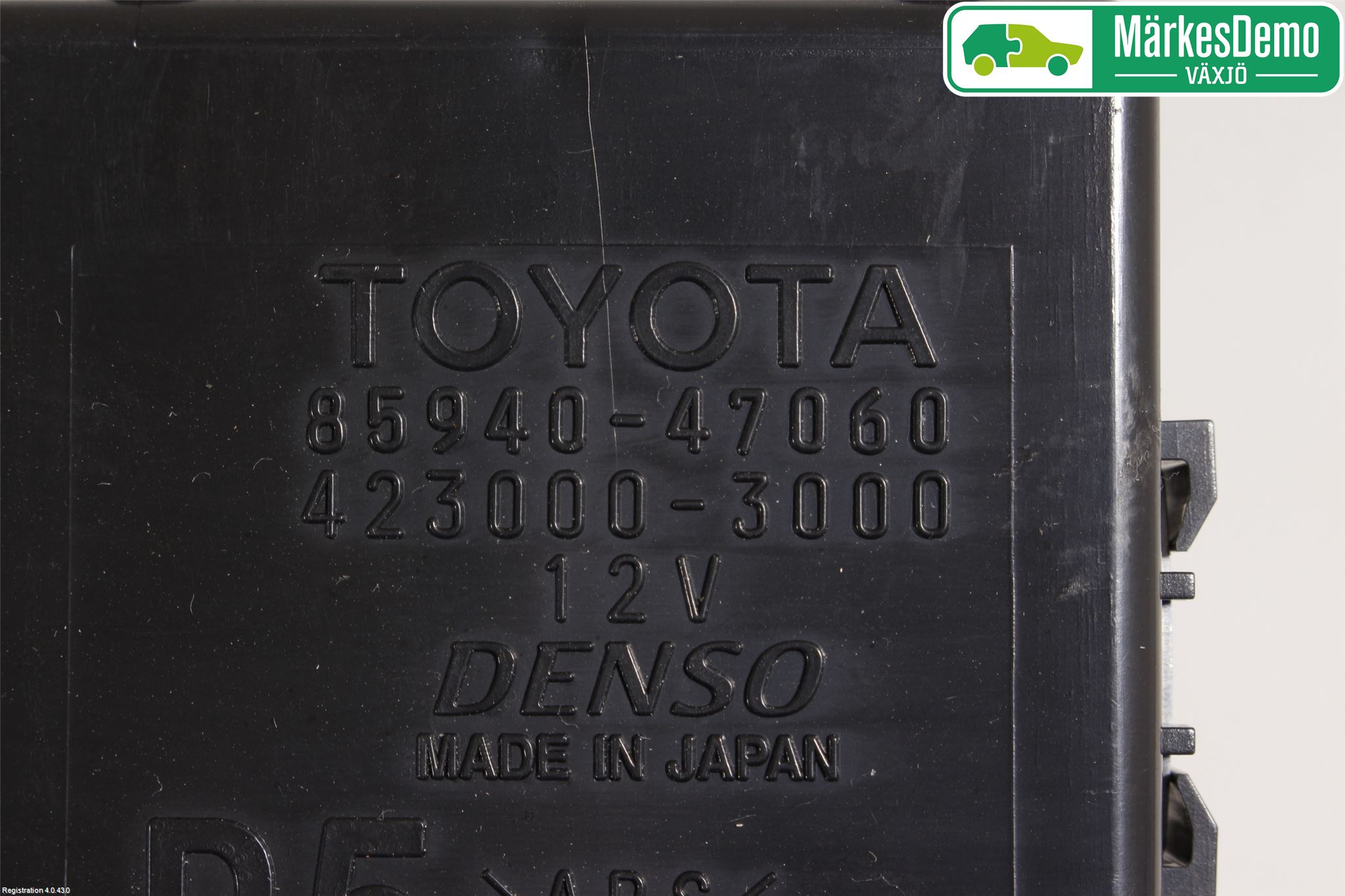 Toyota PRIUS (ZVW50) 16-21 Relä Torkarmotor