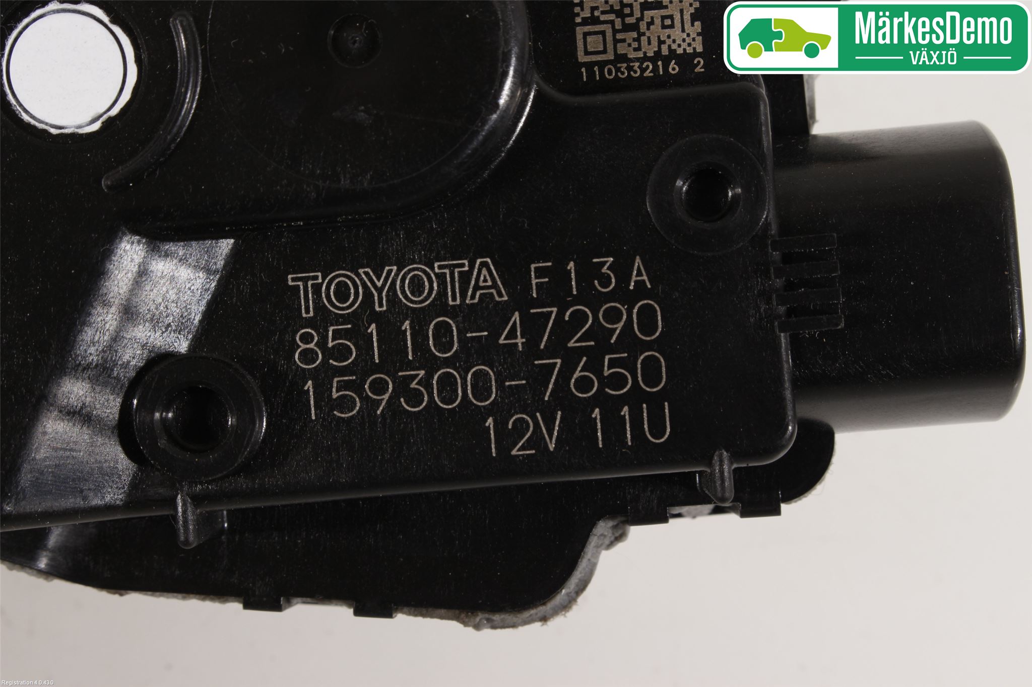 Toyota PRIUS (ZVW50) 16-21 Torkarmotor Vindruta