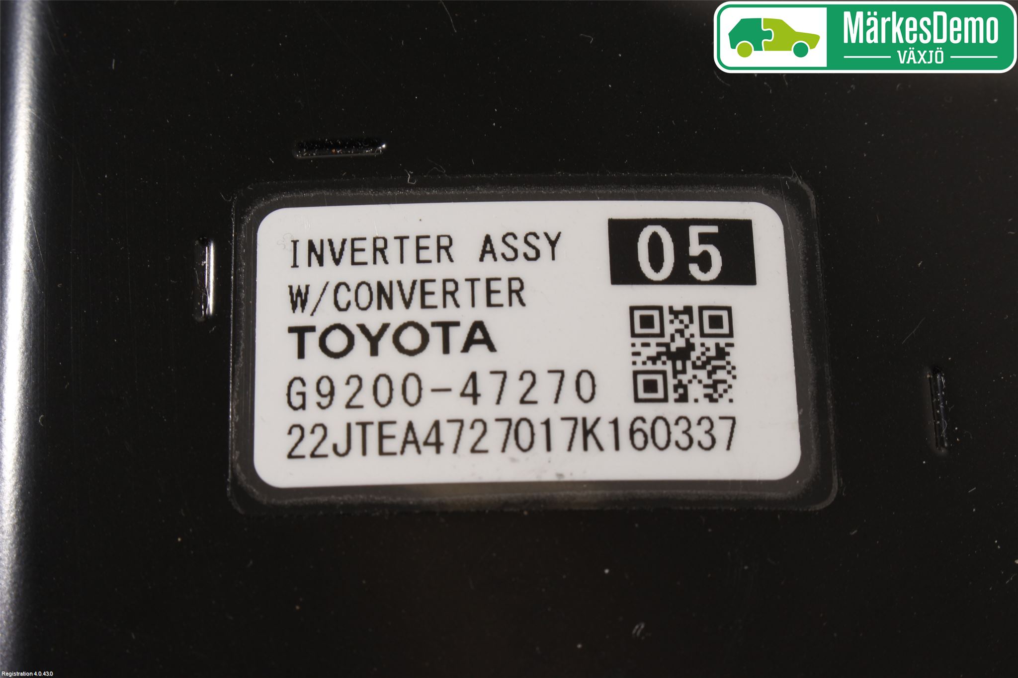 Toyota PRIUS (ZVW50) 16-21 Hybridconverter