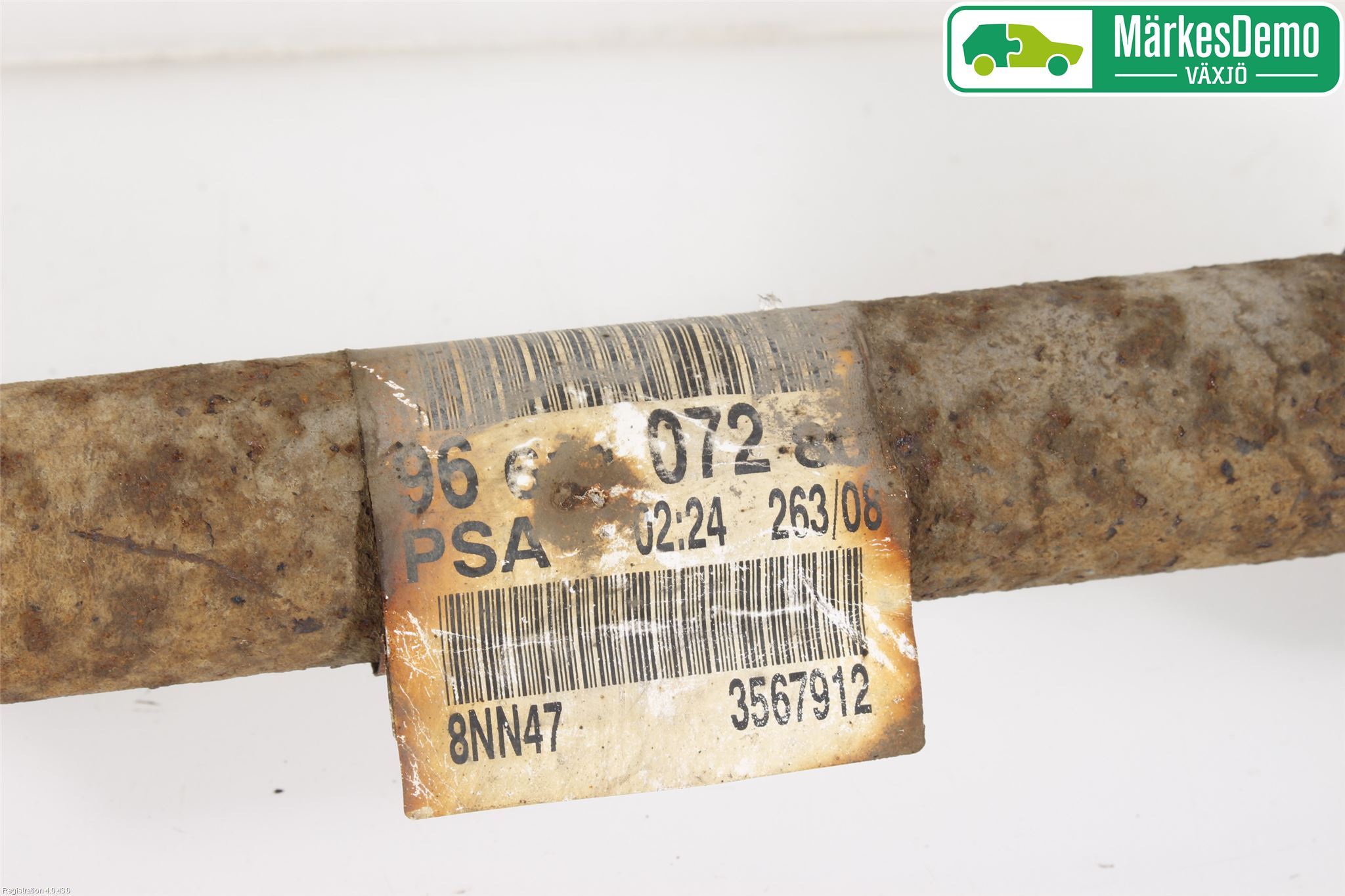 Peugeot 308 08-13 Drivaxel Fram Höger