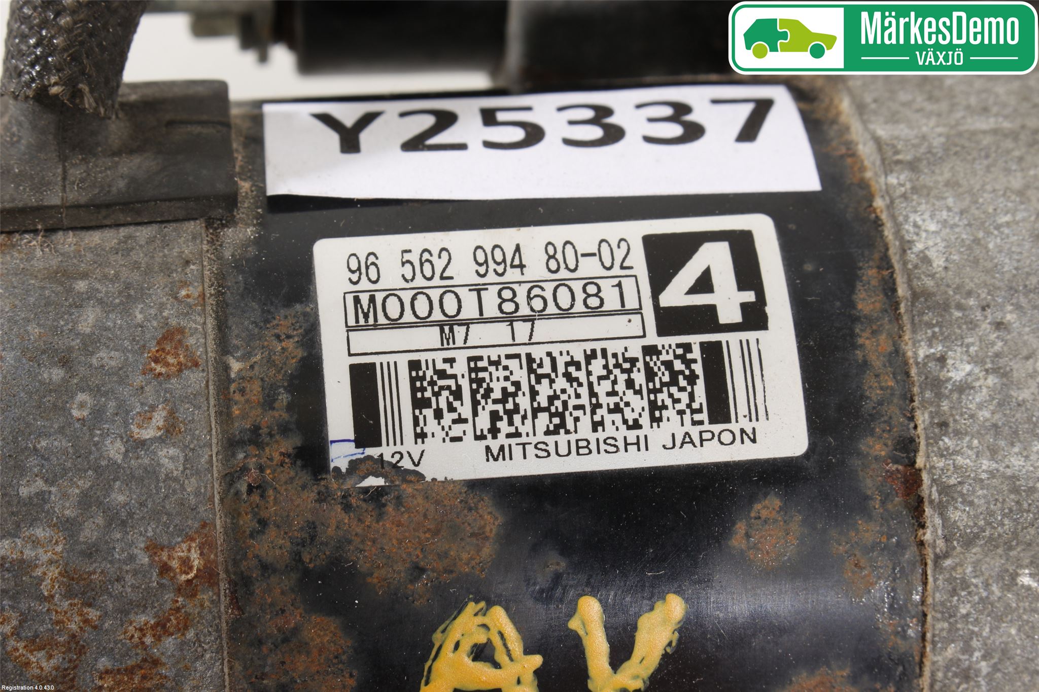 Peugeot 308 08-13 Startmotor