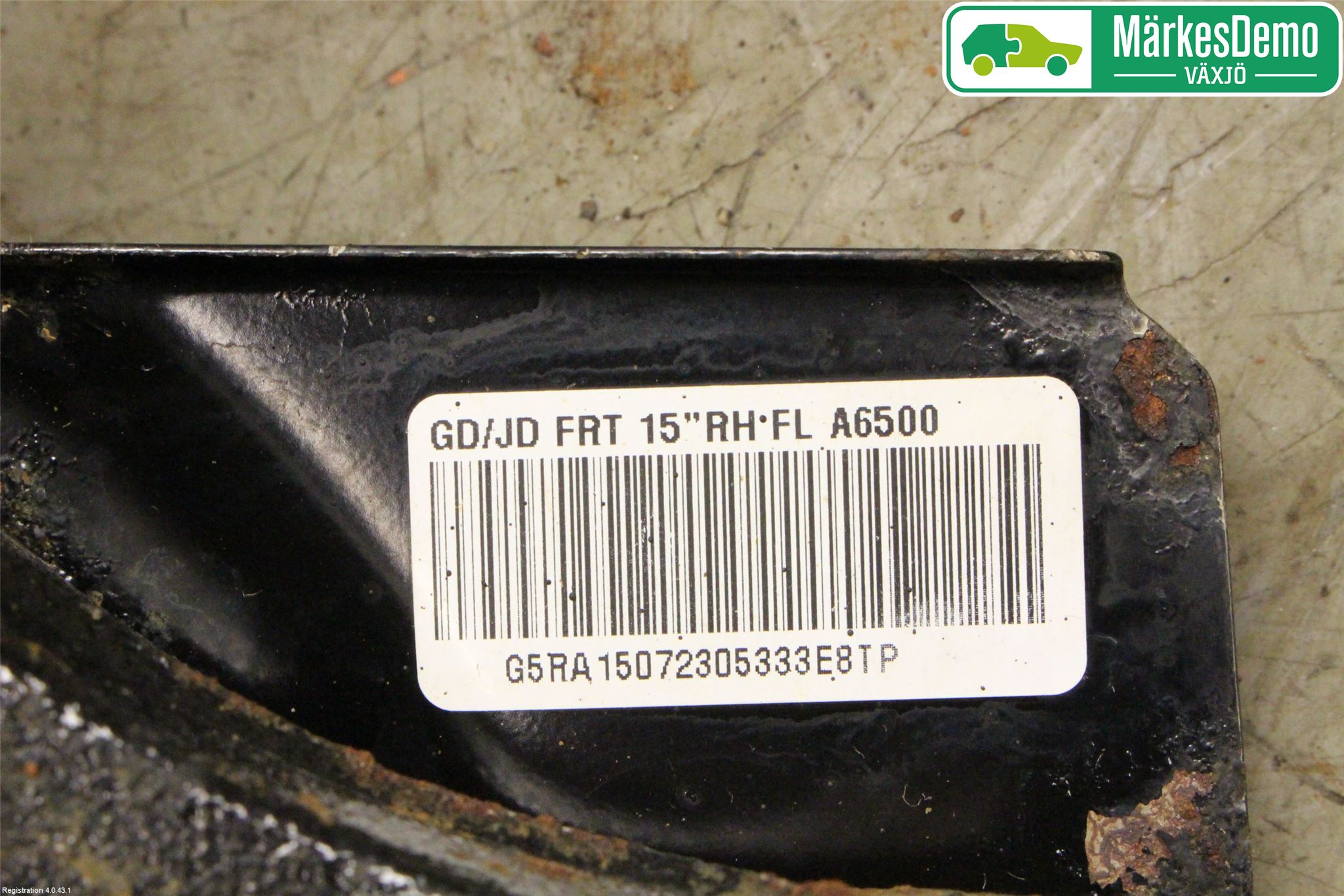 Hyundai i30 GD 13-17 Styrspindel Lagerhus Hö