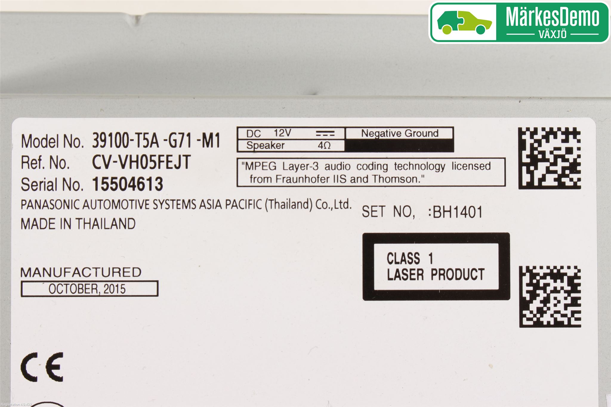 Honda JAZZ 15-20 Cd Radio - Multimediapanel
