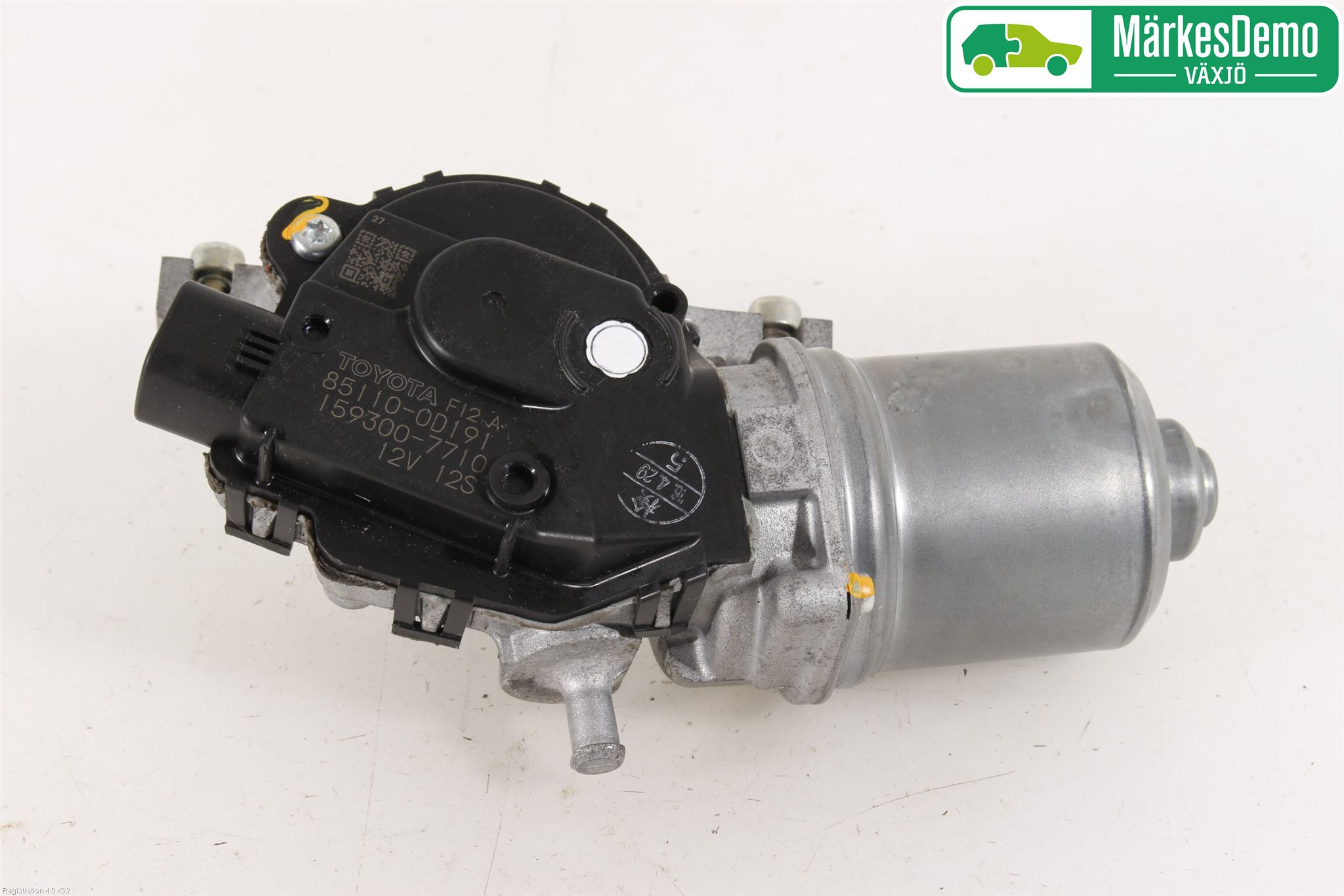 Toyota YARIS XP130 15-20 Torkarmotor Vindruta