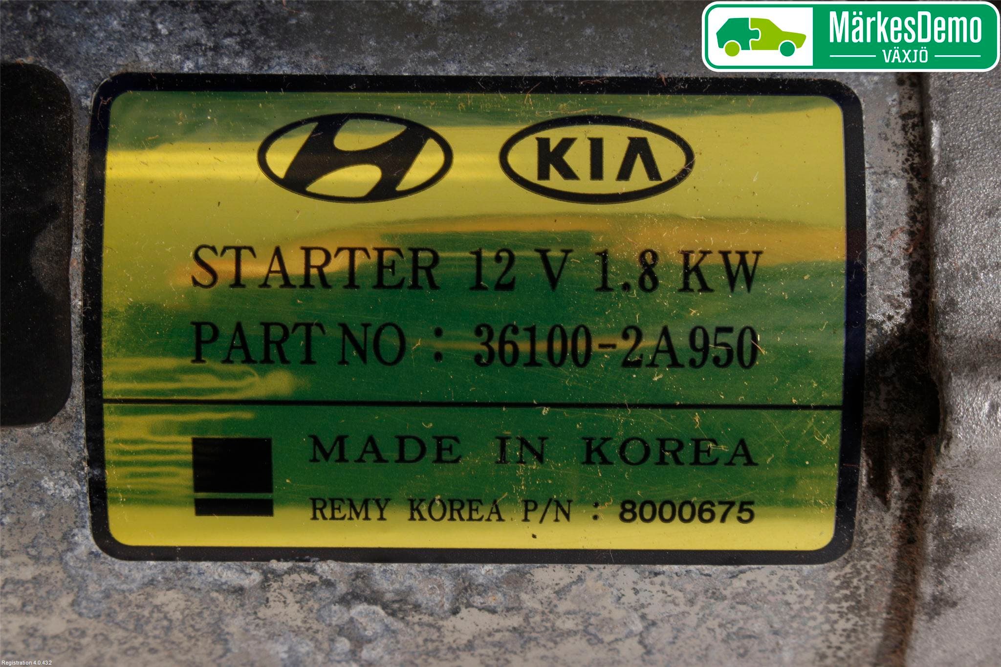 Hyundai i30 GD 13-17 Startmotor Diesel