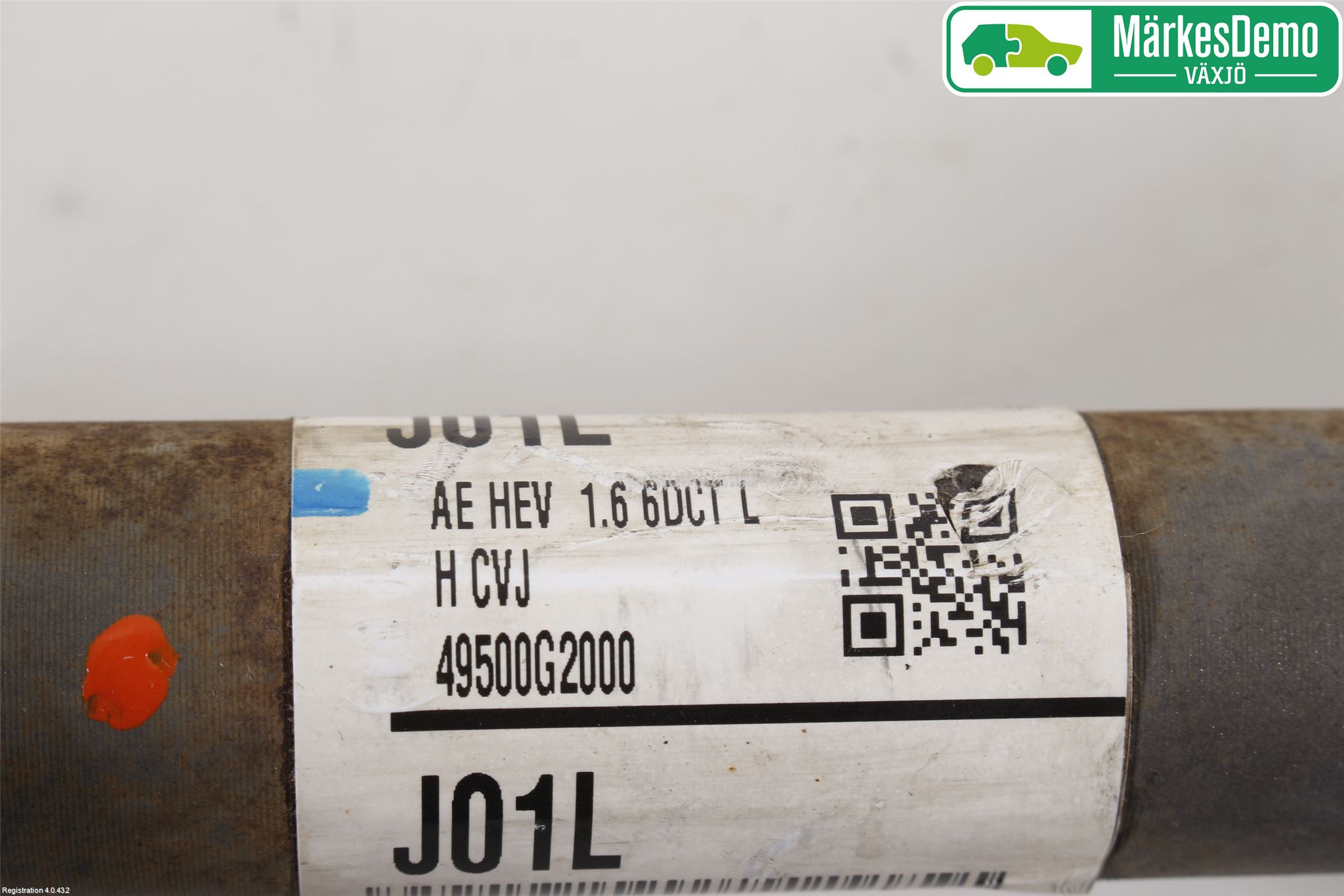 Hyundai IONIQ AE 17-22 Drivaxel Fram Vänster