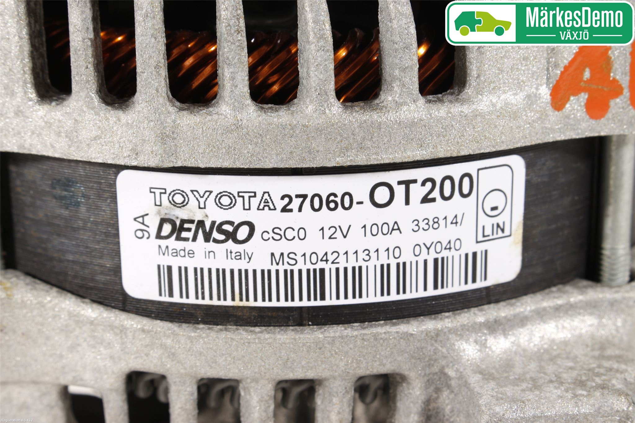 Toyota AURIS 13-19 Generator