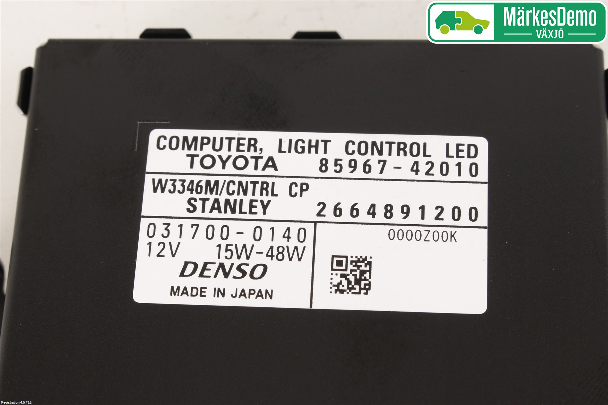 Toyota RAV4 13-18 Styrenhet Strålkastare