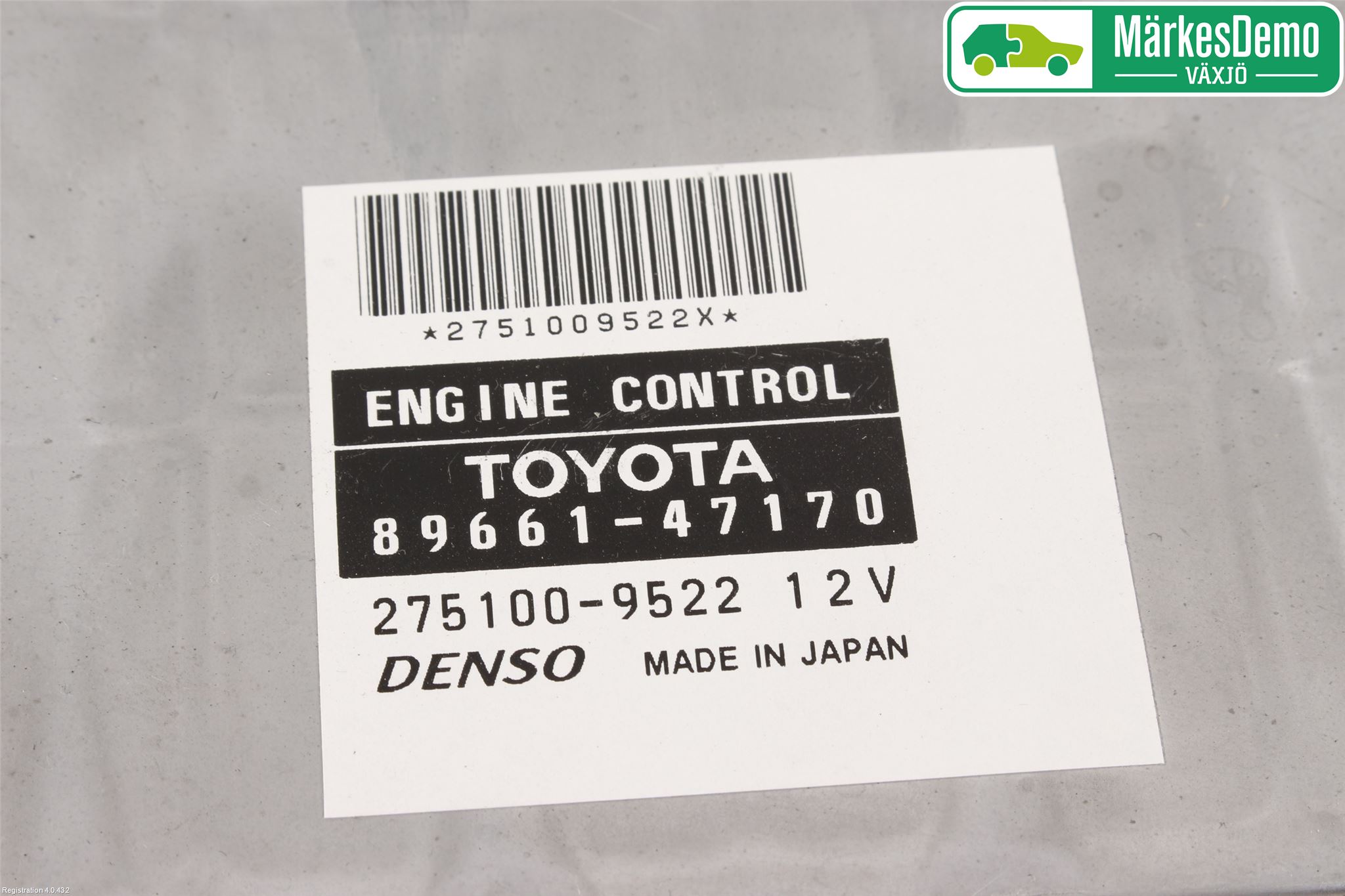 Toyota PRIUS NWH20 04-08 Styrenhet Insprut Bensin