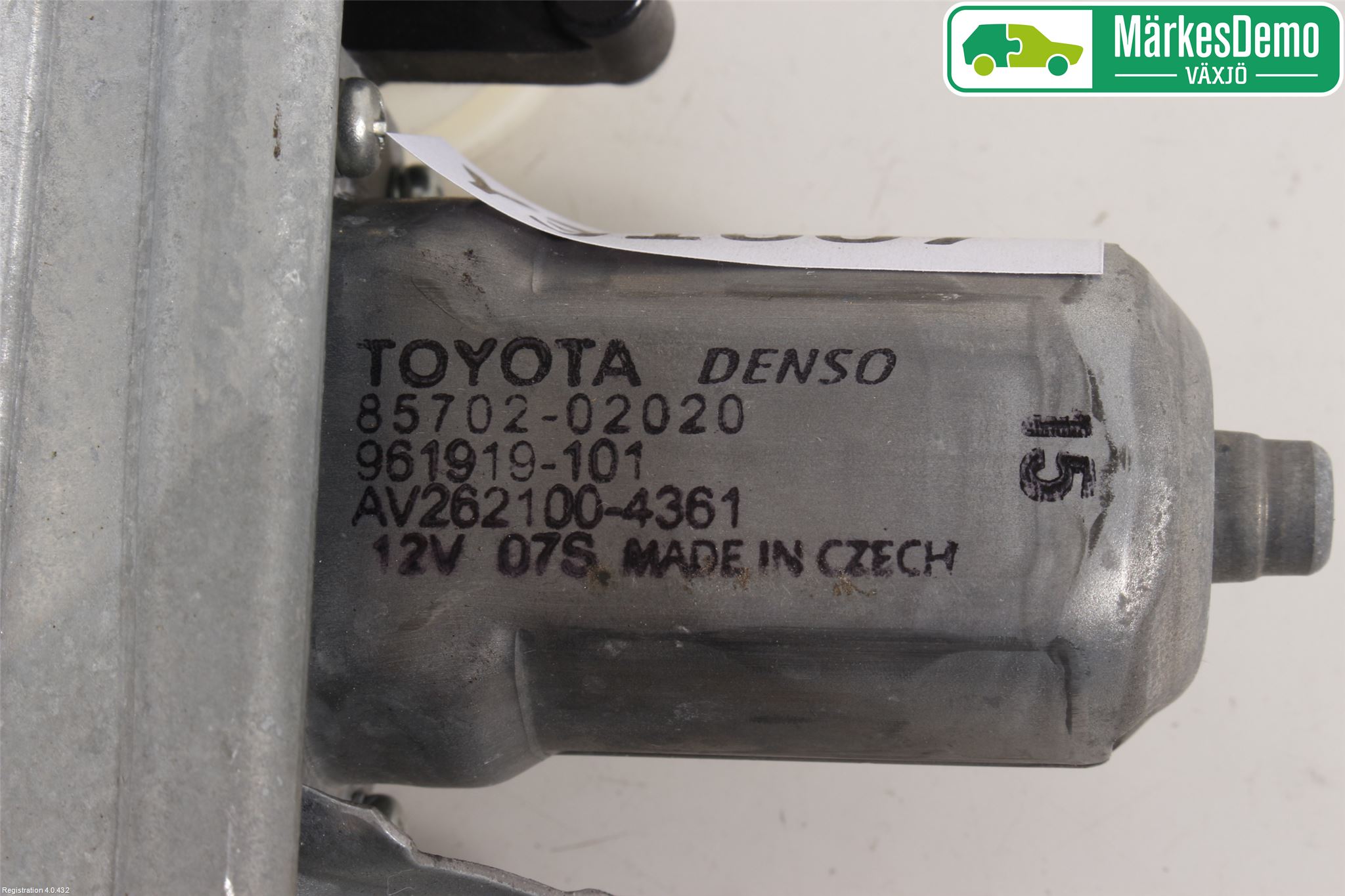 Toyota AVENSIS 16-18 Fönsterhiss El Kompl
