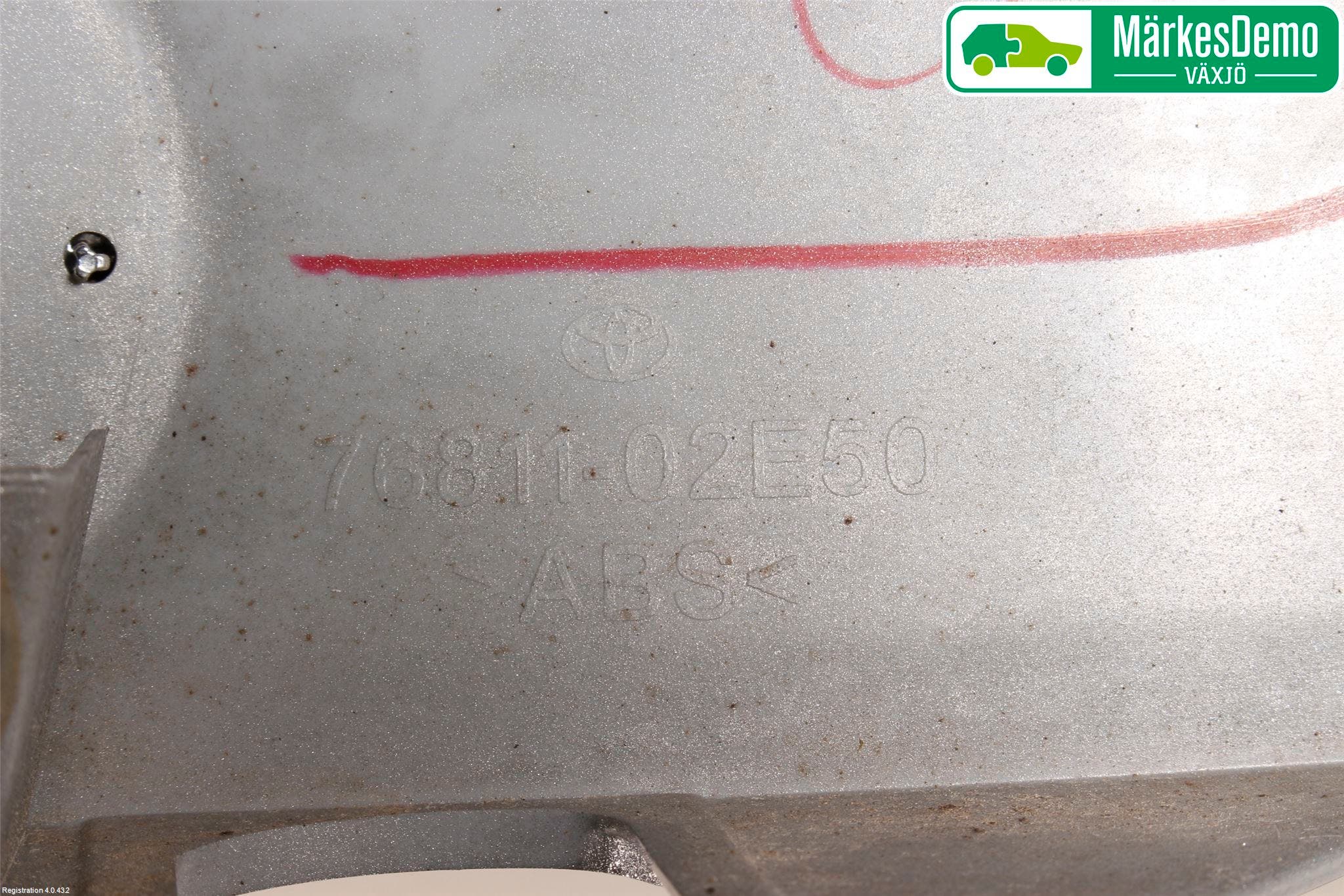 Toyota AURIS 13-19 Reflexramp-Dekorramp