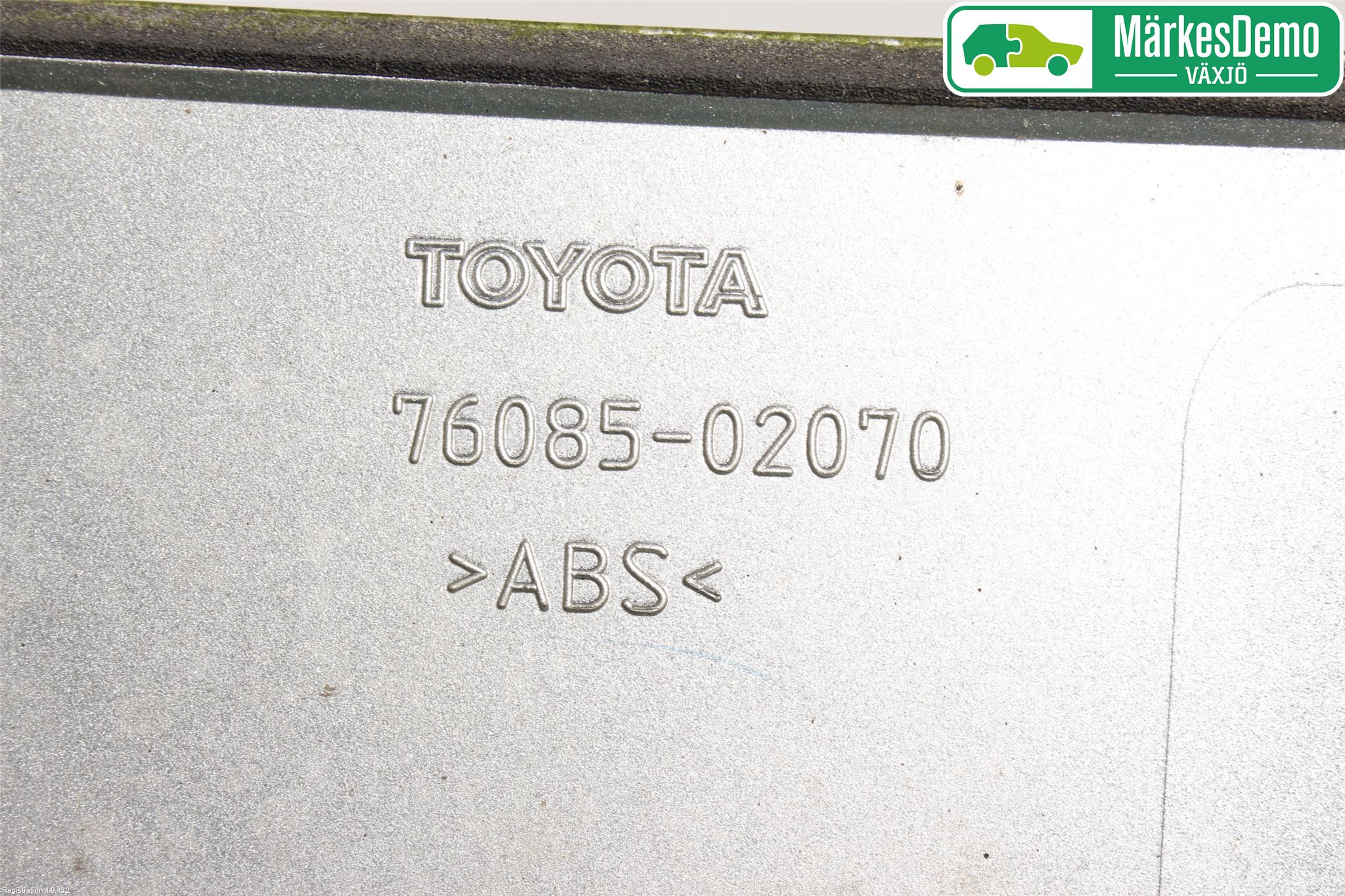 Toyota AURIS 07-09 Spoiler Baklucka