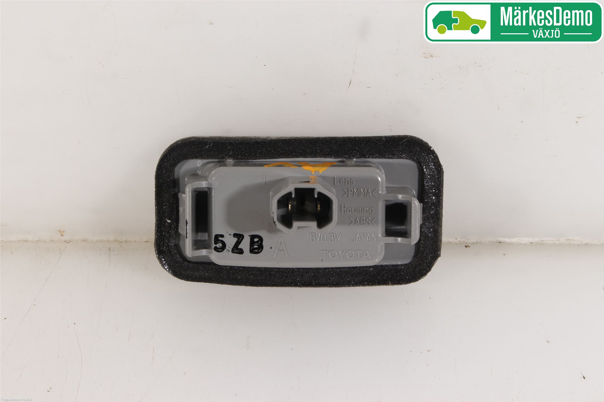 Lexus IS 250/350 14-20 Skylt Belysning