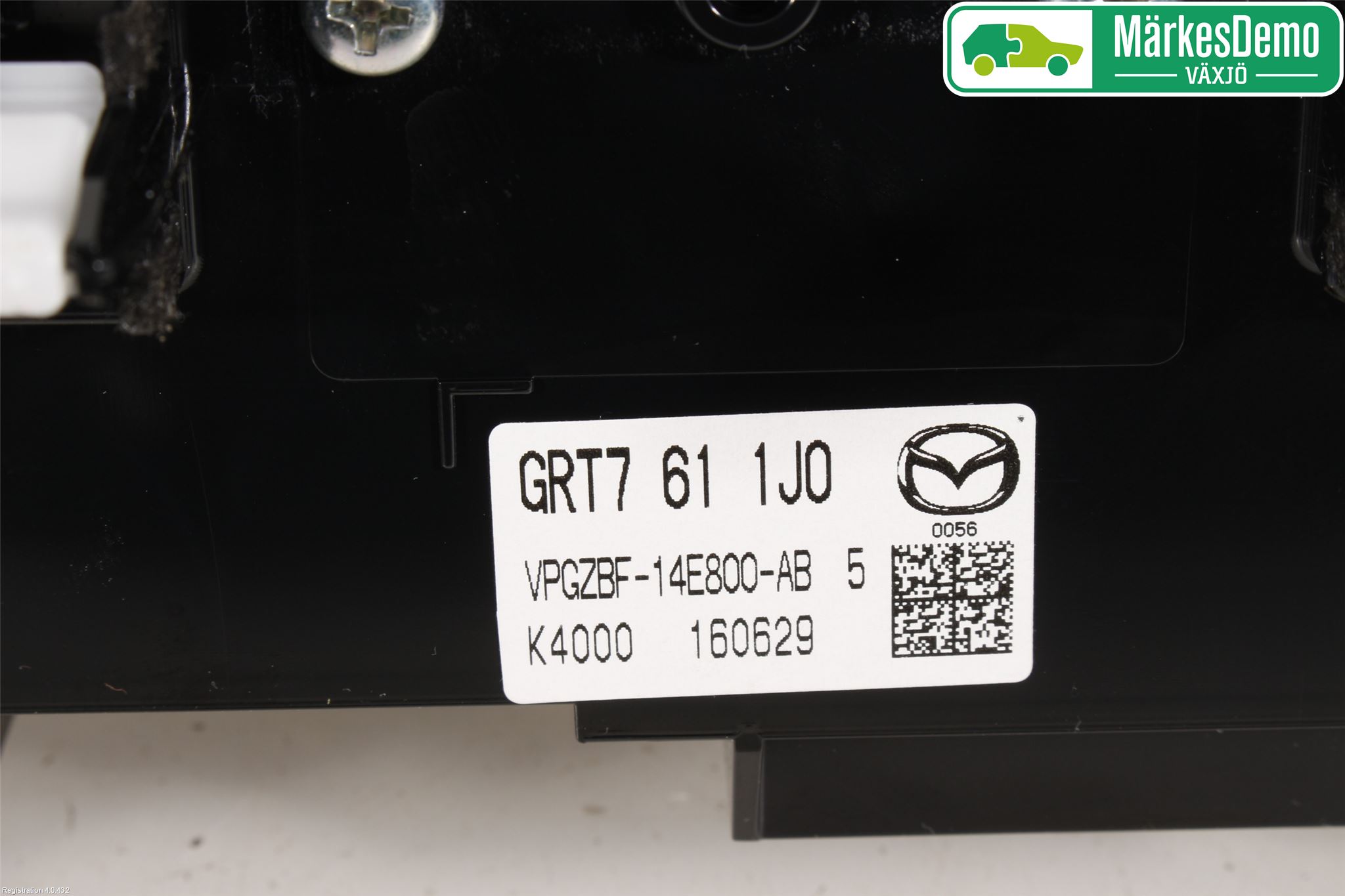 Mazda 6 13- Cd Radio - Multimediapanel