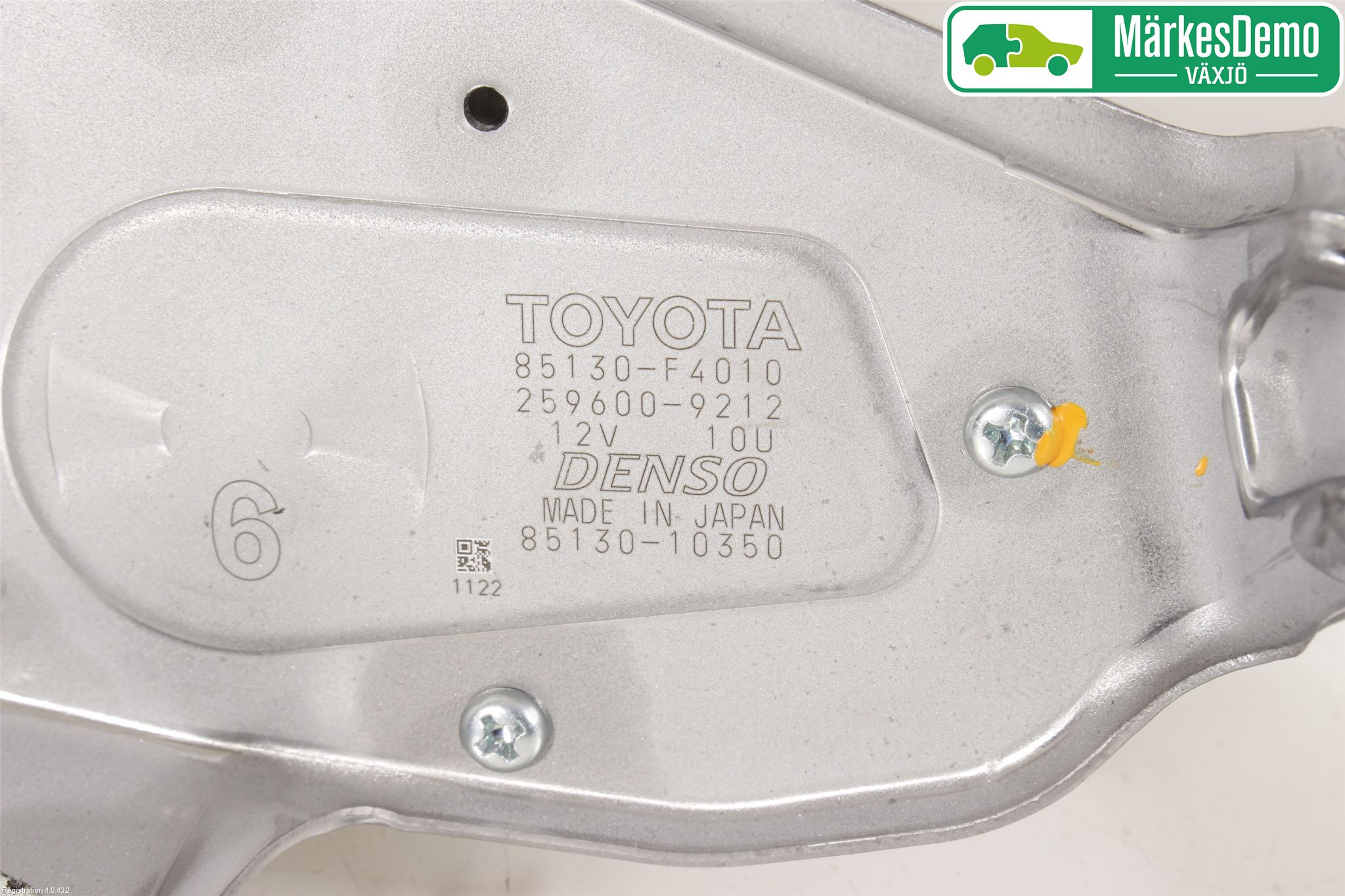 Toyota C-HR 16-23 Torkarmotor Baklucka