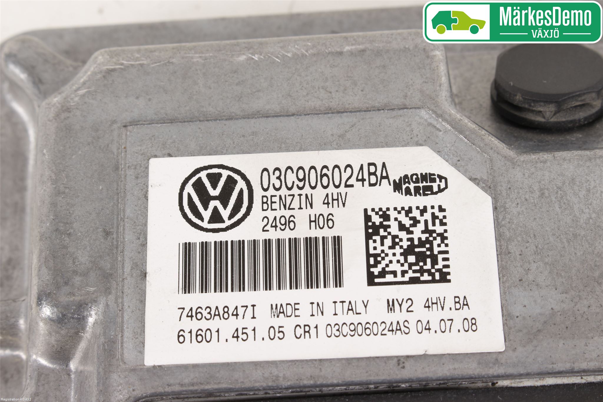 Volkswagen VW CADDY      04-10 Styrenhet Insprut Bensin