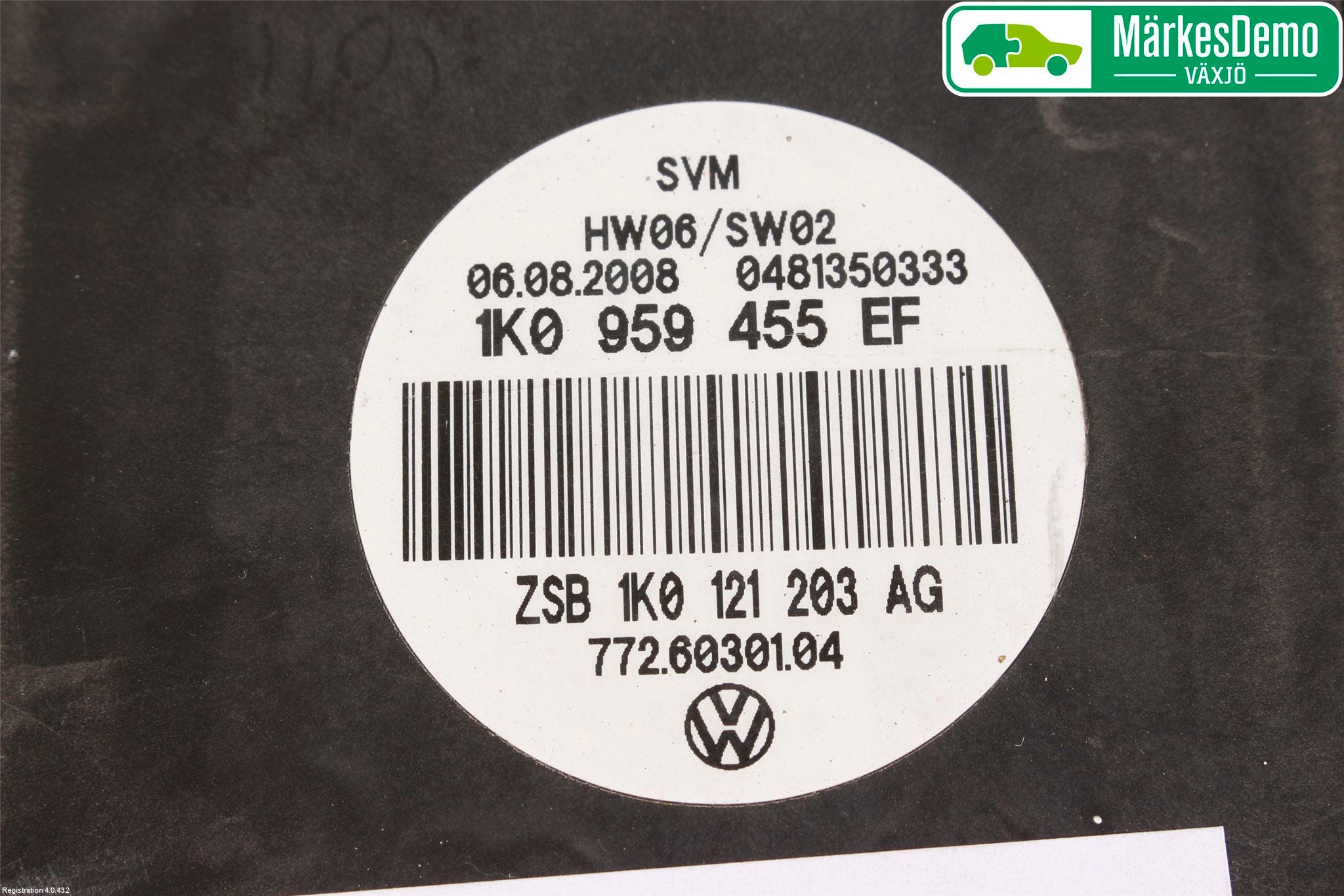Volkswagen VW CADDY 04-10 Kylfläkt El