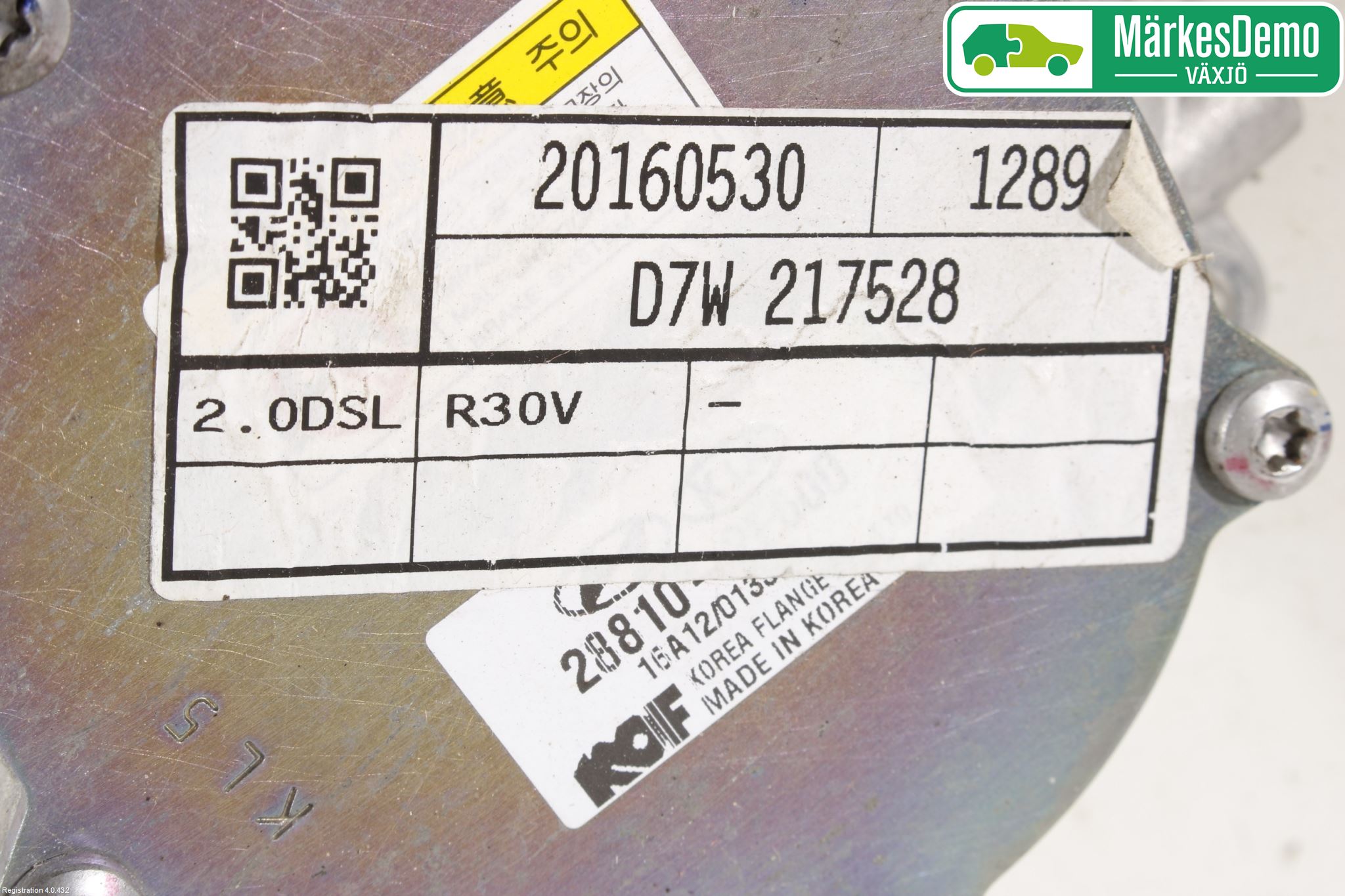 Hyundai TUCSON 05- Vakuumpump