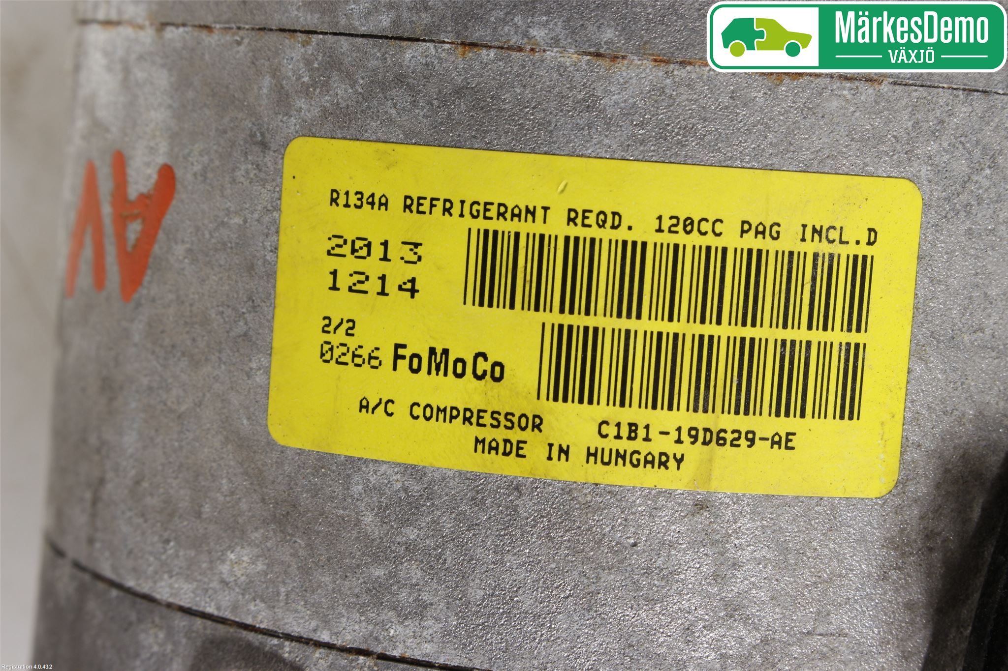 Ford FIESTA 13-17 Ac Kompressor