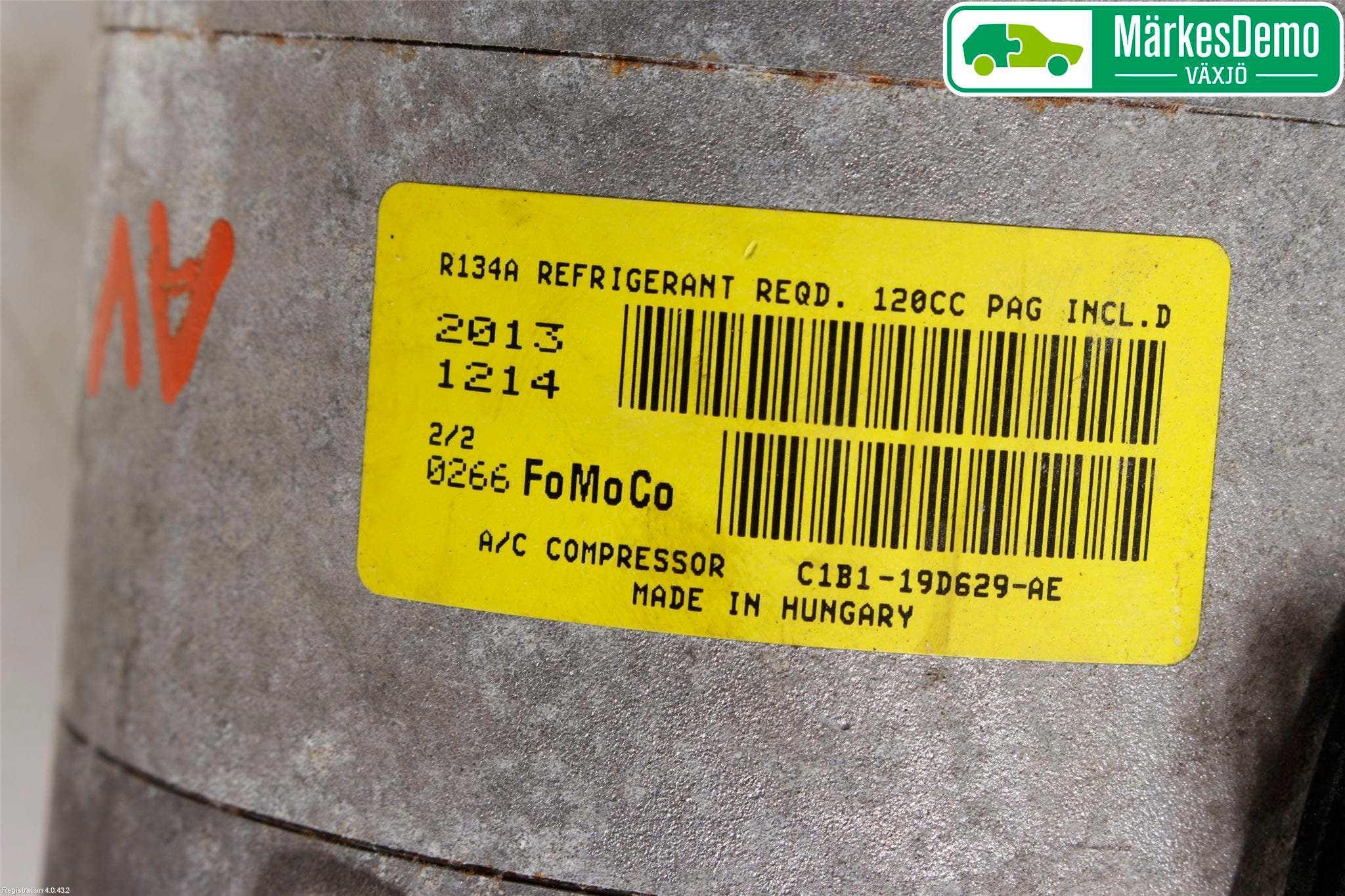 Ford FIESTA 13-17 Ac Kompressor