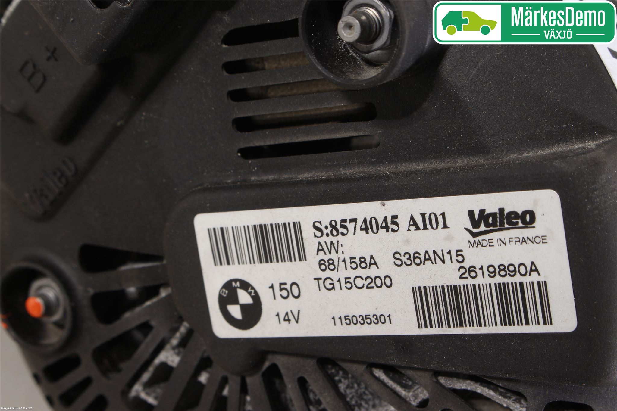 Toyota AVENSIS 16-18 Generator