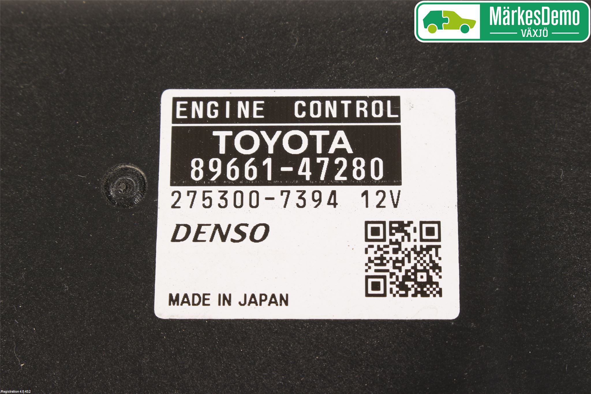 Toyota PRIUS ZVW30 09-20 Styrenhet Insprut Bensin