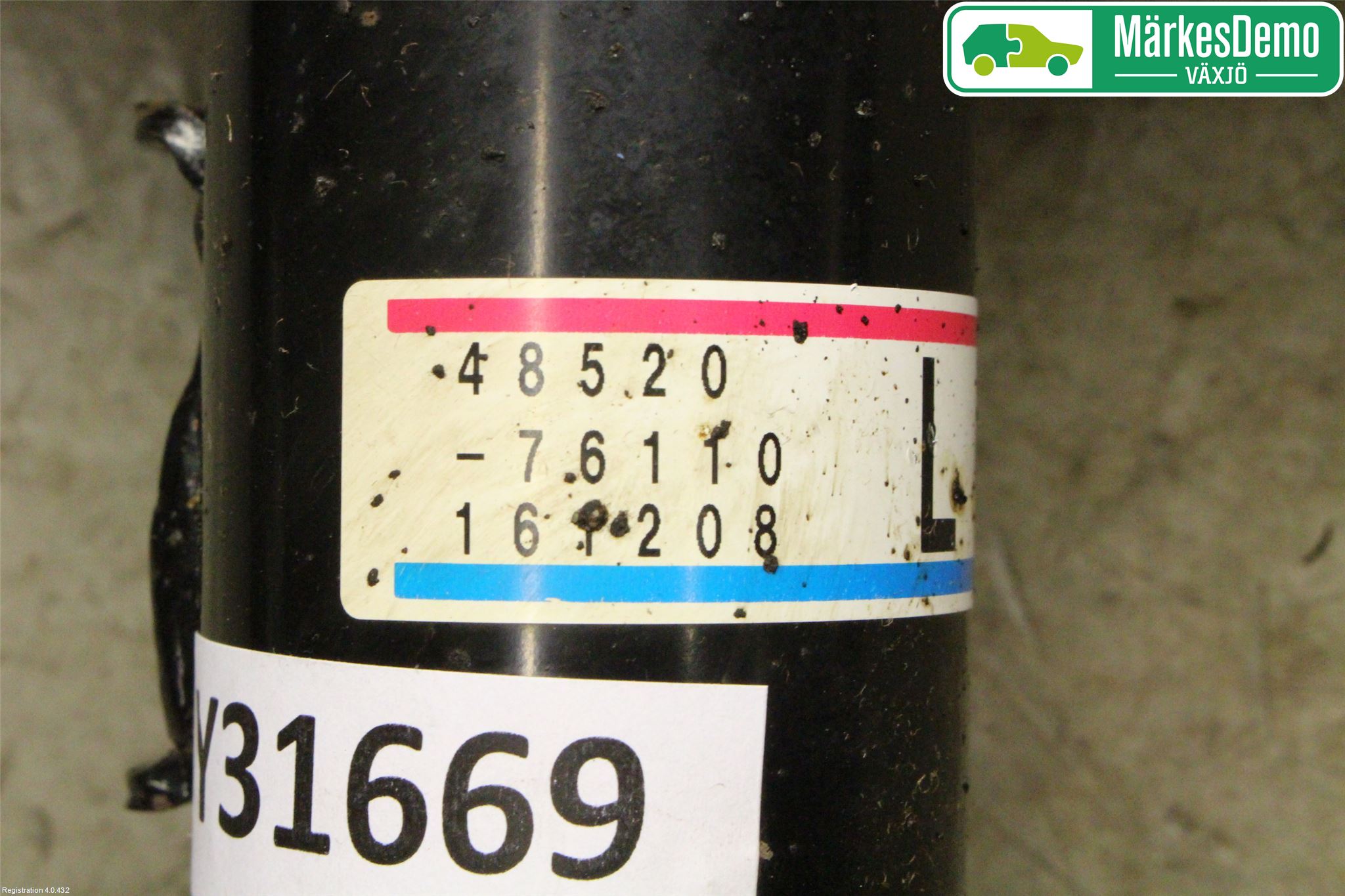 Lexus CT 200h Fjäderben Fram Vänster