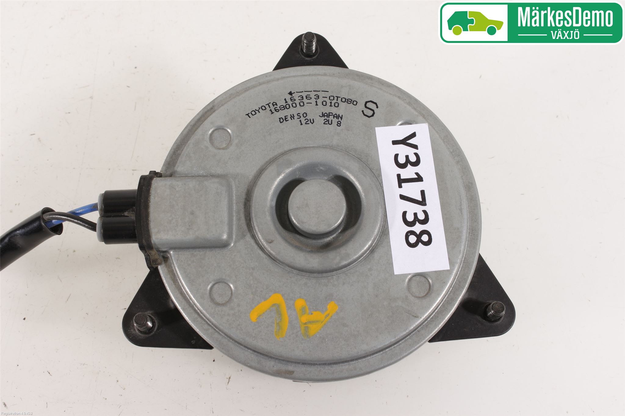 Toyota AURIS 13-19 Kylfläkt El