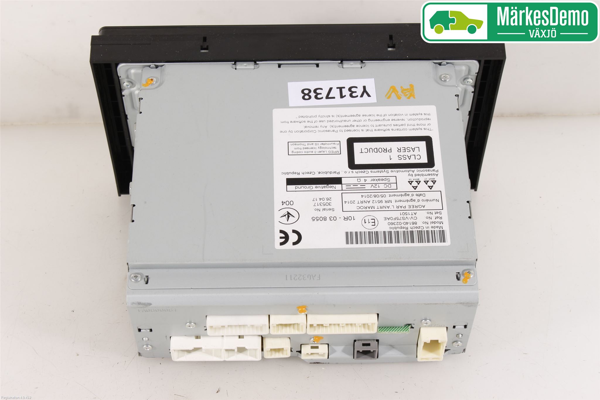 Toyota AURIS 13-19 Cd Radio - Multimediapanel