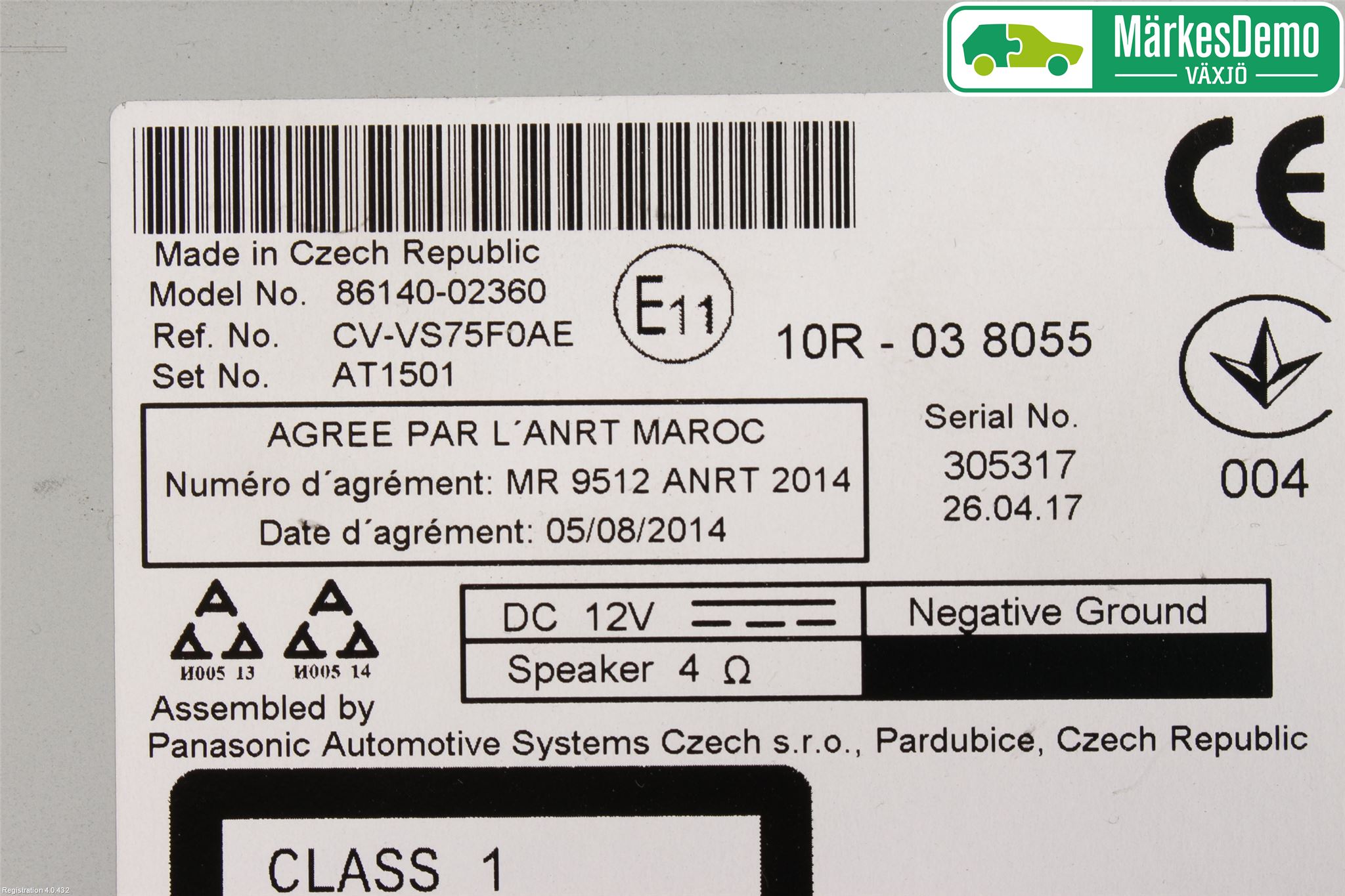 Toyota AURIS 13-19 Cd Radio - Multimediapanel