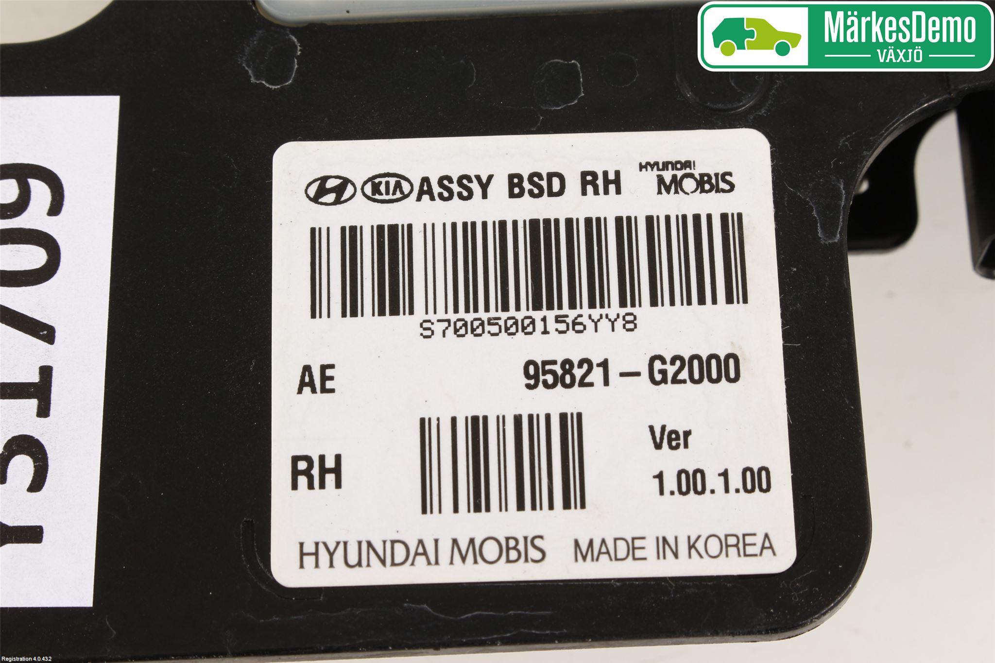 Hyundai IONIQ AE 17-22 Sensor Aktivt Kollisionsskydd