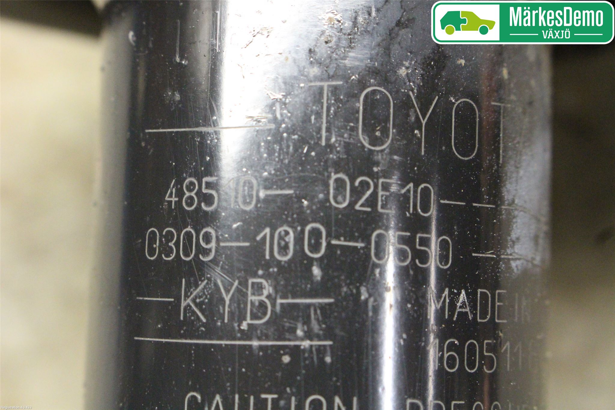 Toyota AURIS 13-19 Fjäderben Fram Höger