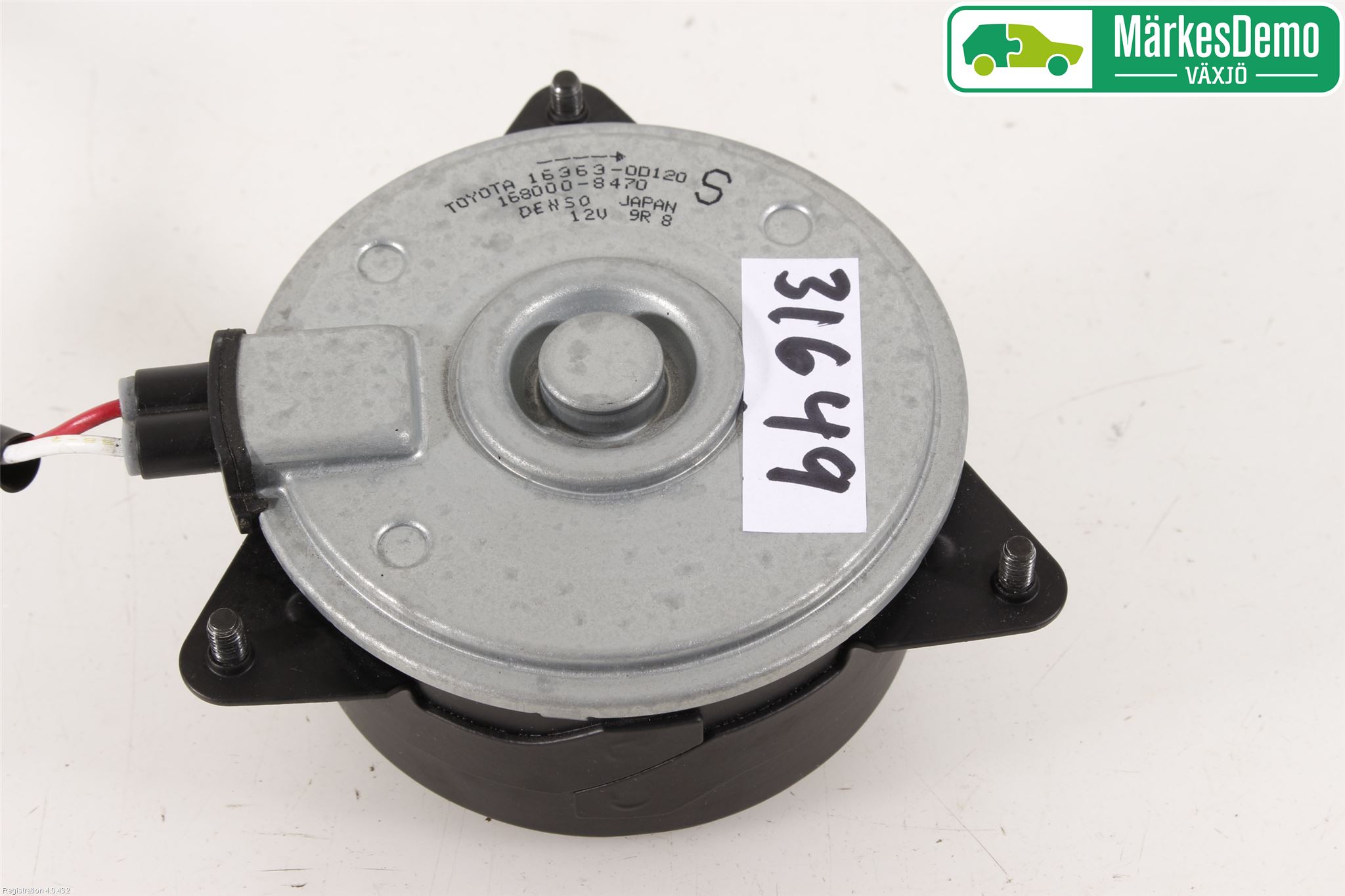 Toyota AURIS 13-19 Kylfläkt El