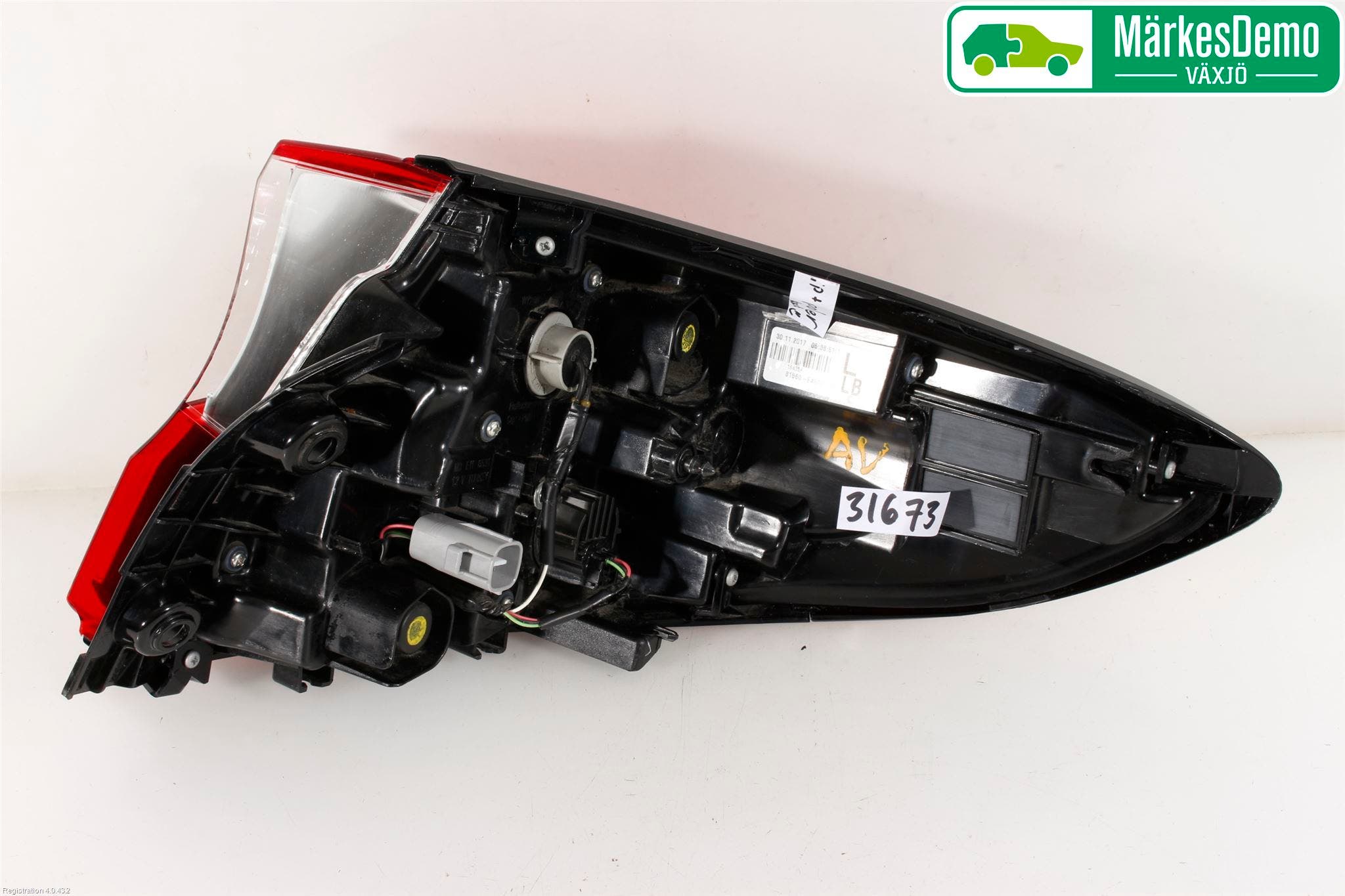 Toyota C-HR 16-23 Bakljus Vänster