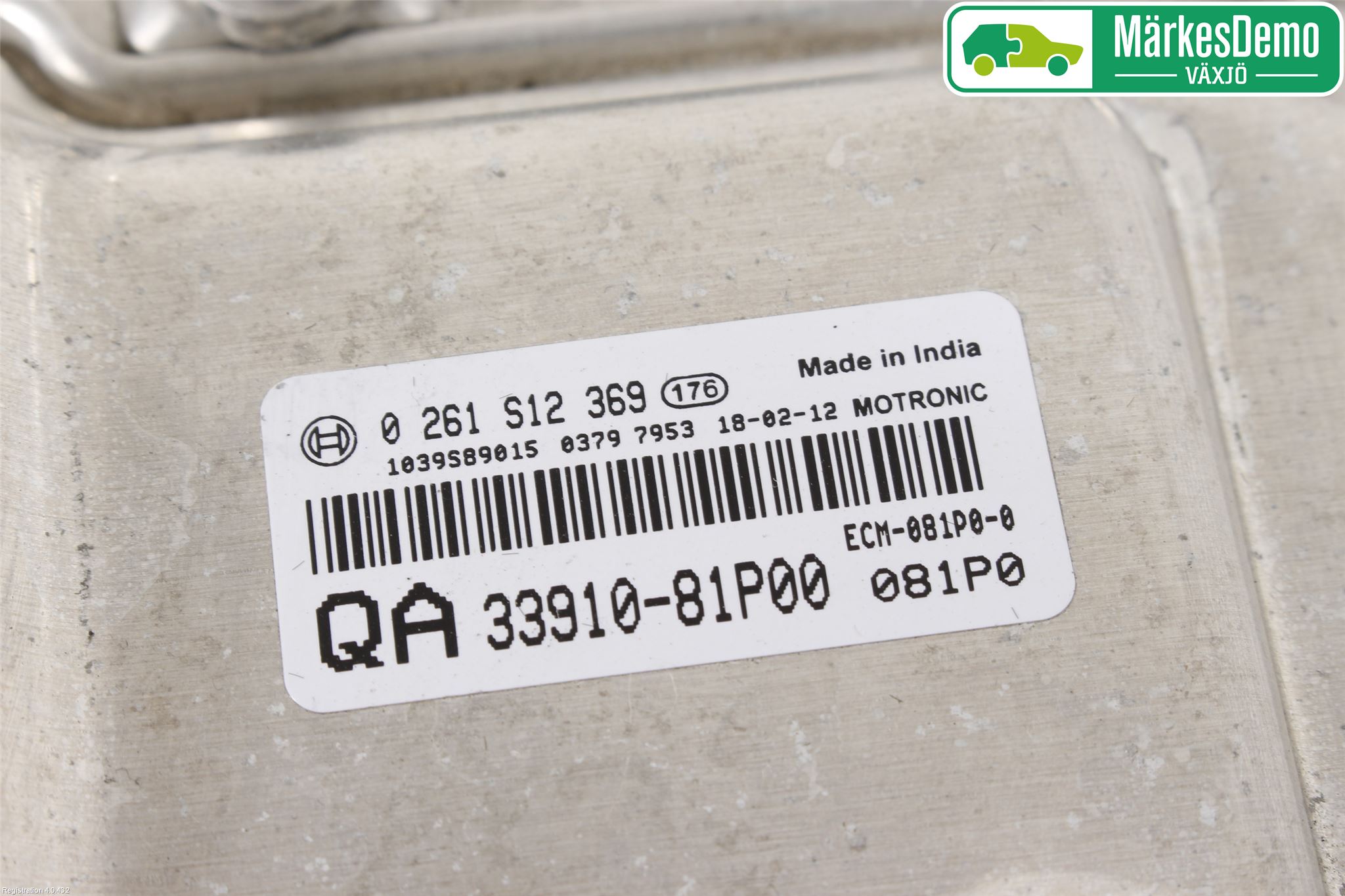 Suzuki IGNIS 01-20 Styrenhet Insprut Bensin